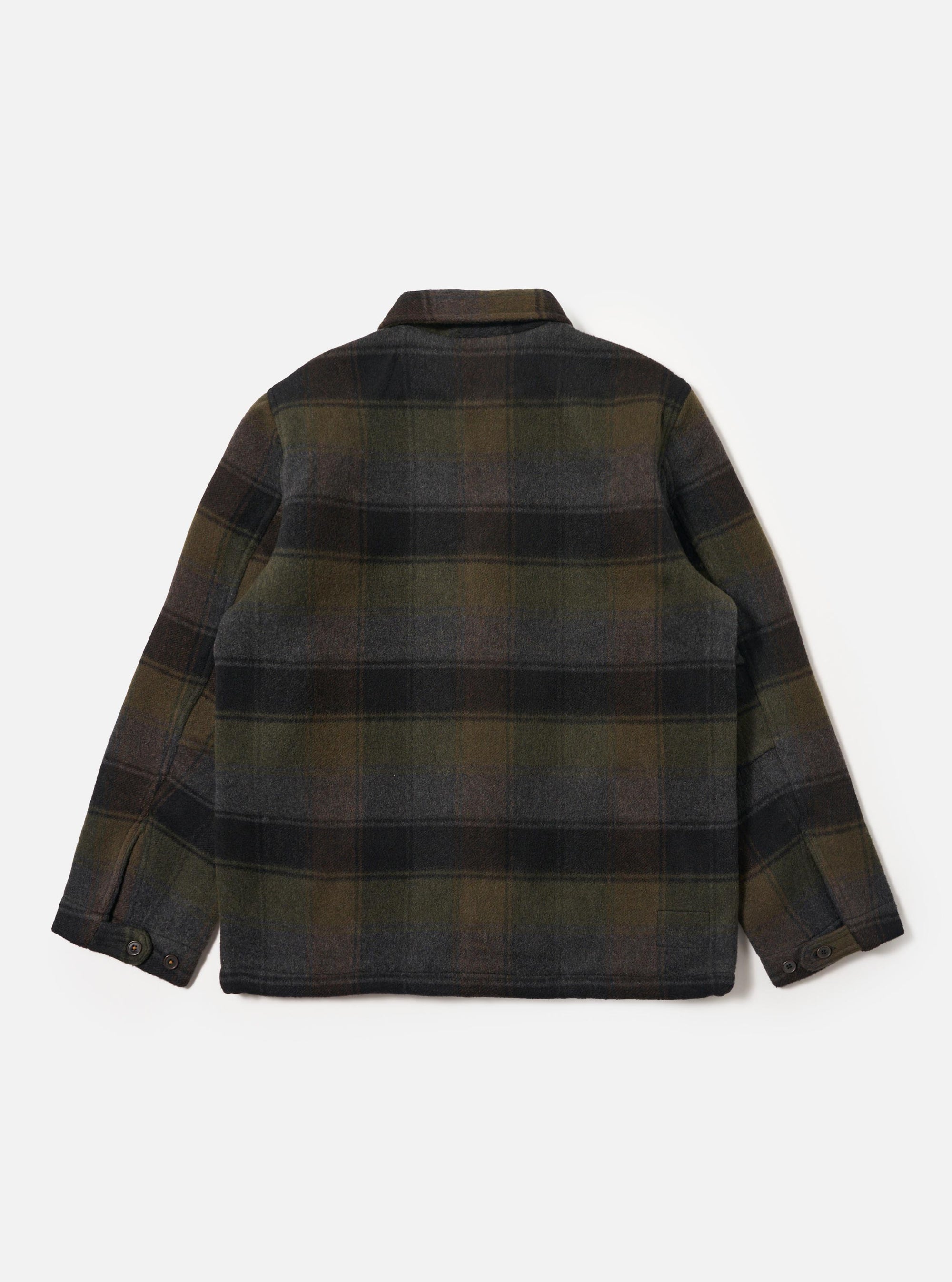 Black/Brown Berlin Wool Check Wayfarer Jacket