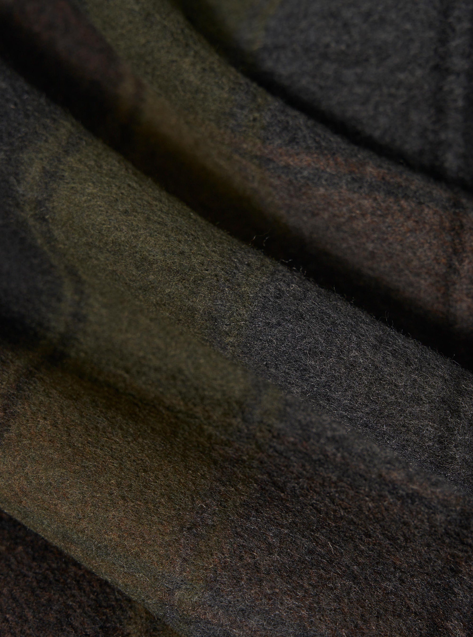 Black/Brown Berlin Wool Check Wayfarer Jacket