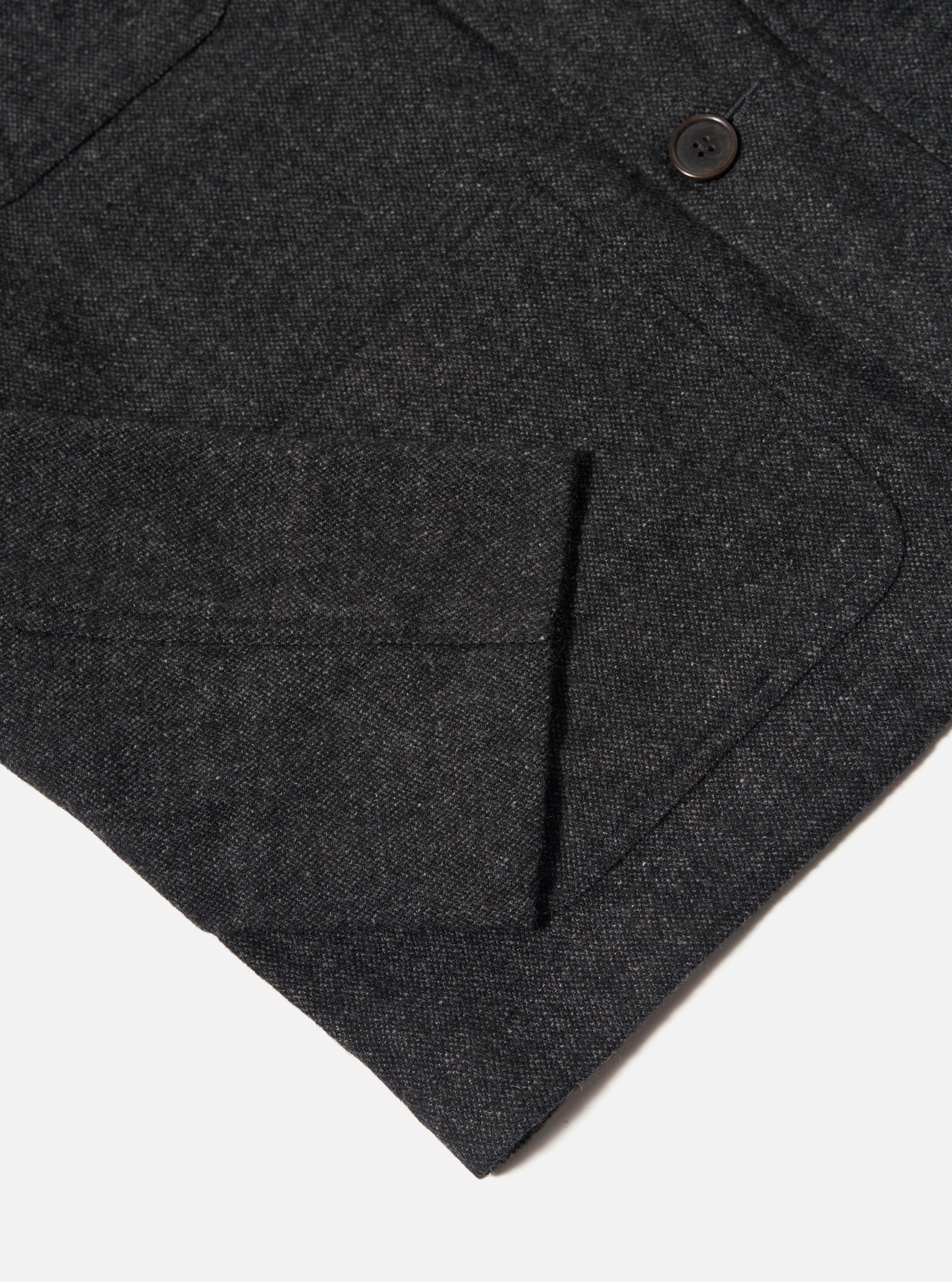Grey Anders Wool Upcycled Merchant Jacket