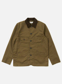 Khaki Brushed Polytech Merchant Jacket