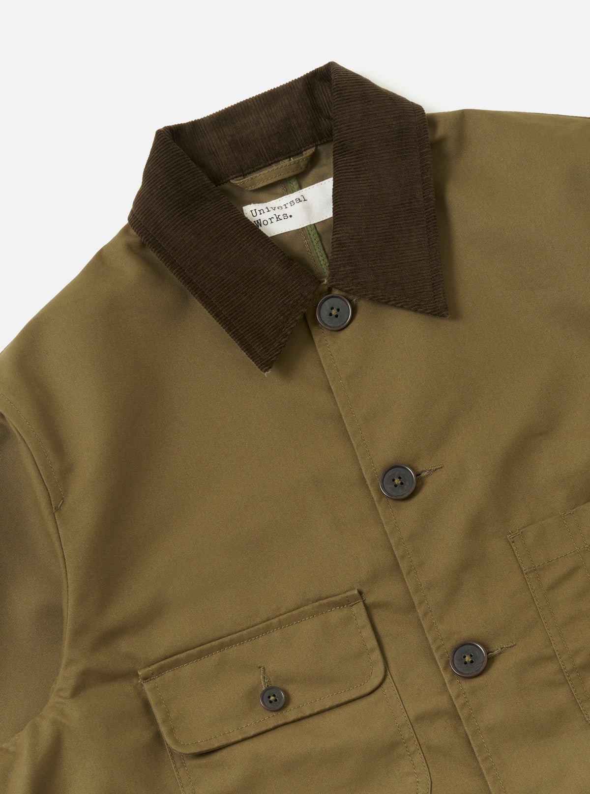 Khaki Brushed Polytech Merchant Jacket