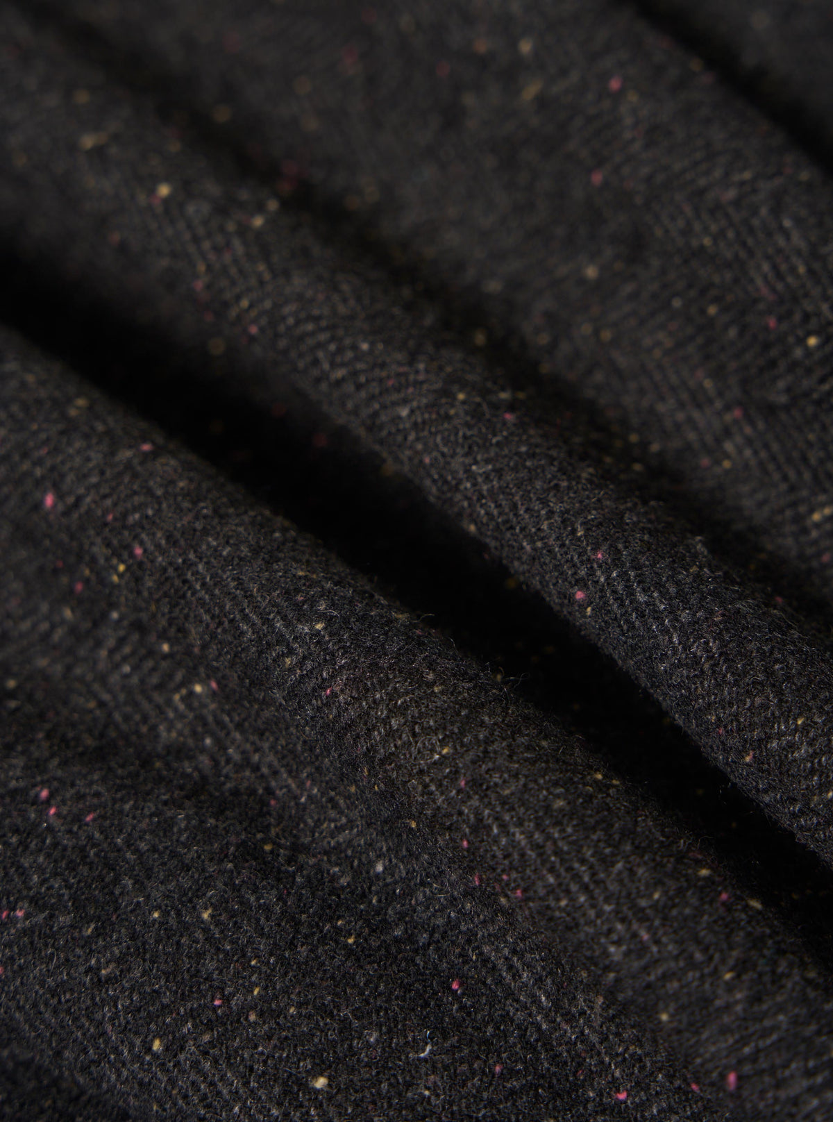 Black Salt N Pepper Tweed Station Jacket
