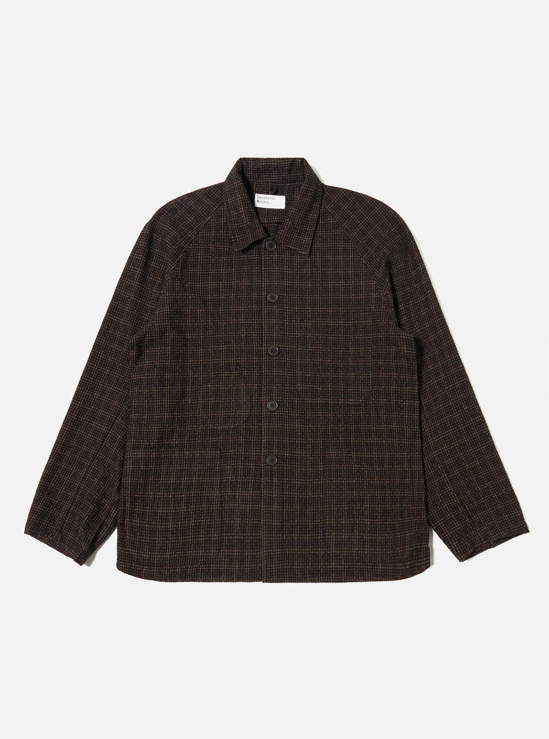 Brown Cedar Check Station Jacket