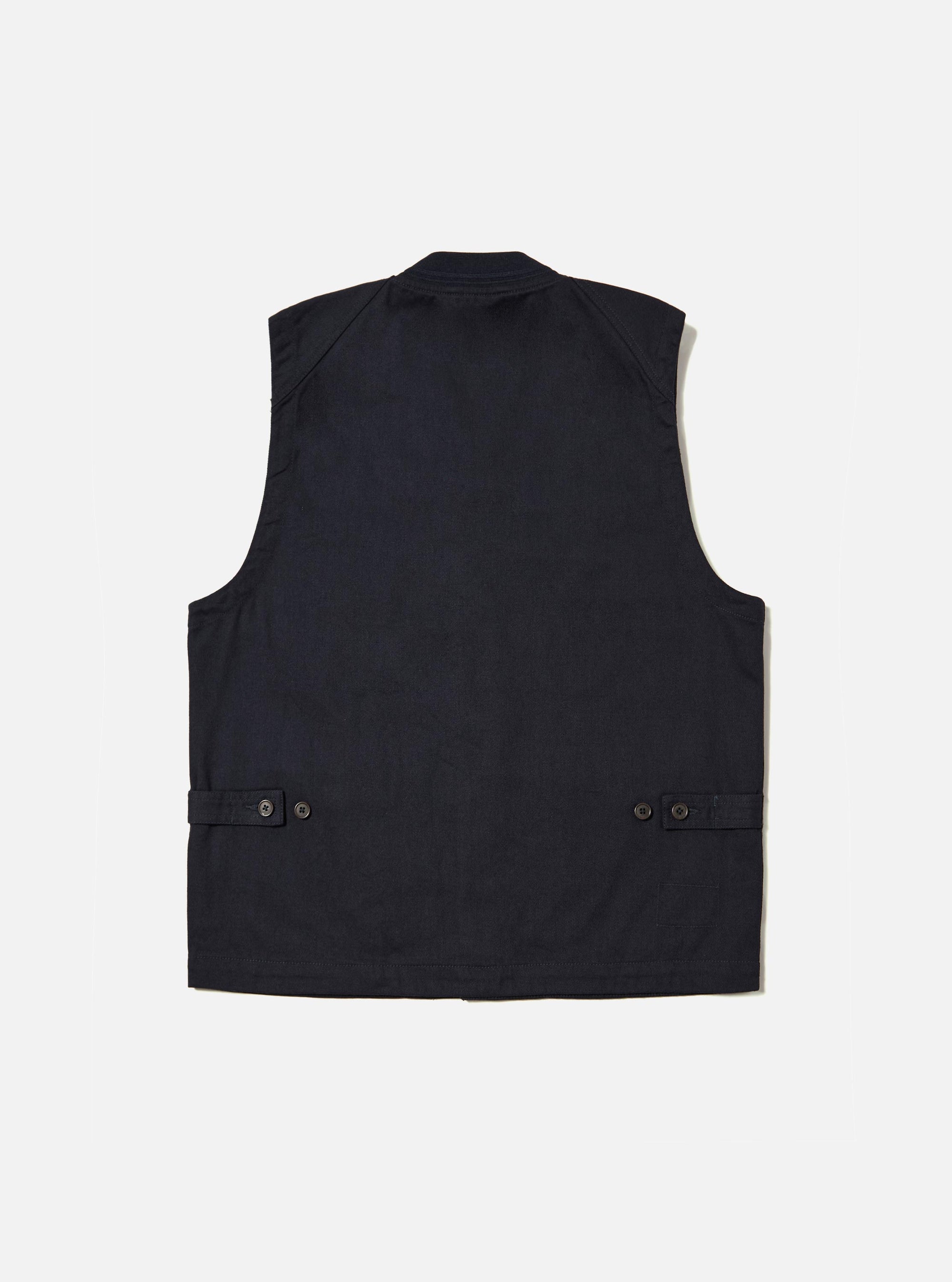 Navy Works Twill Station Waistcoat