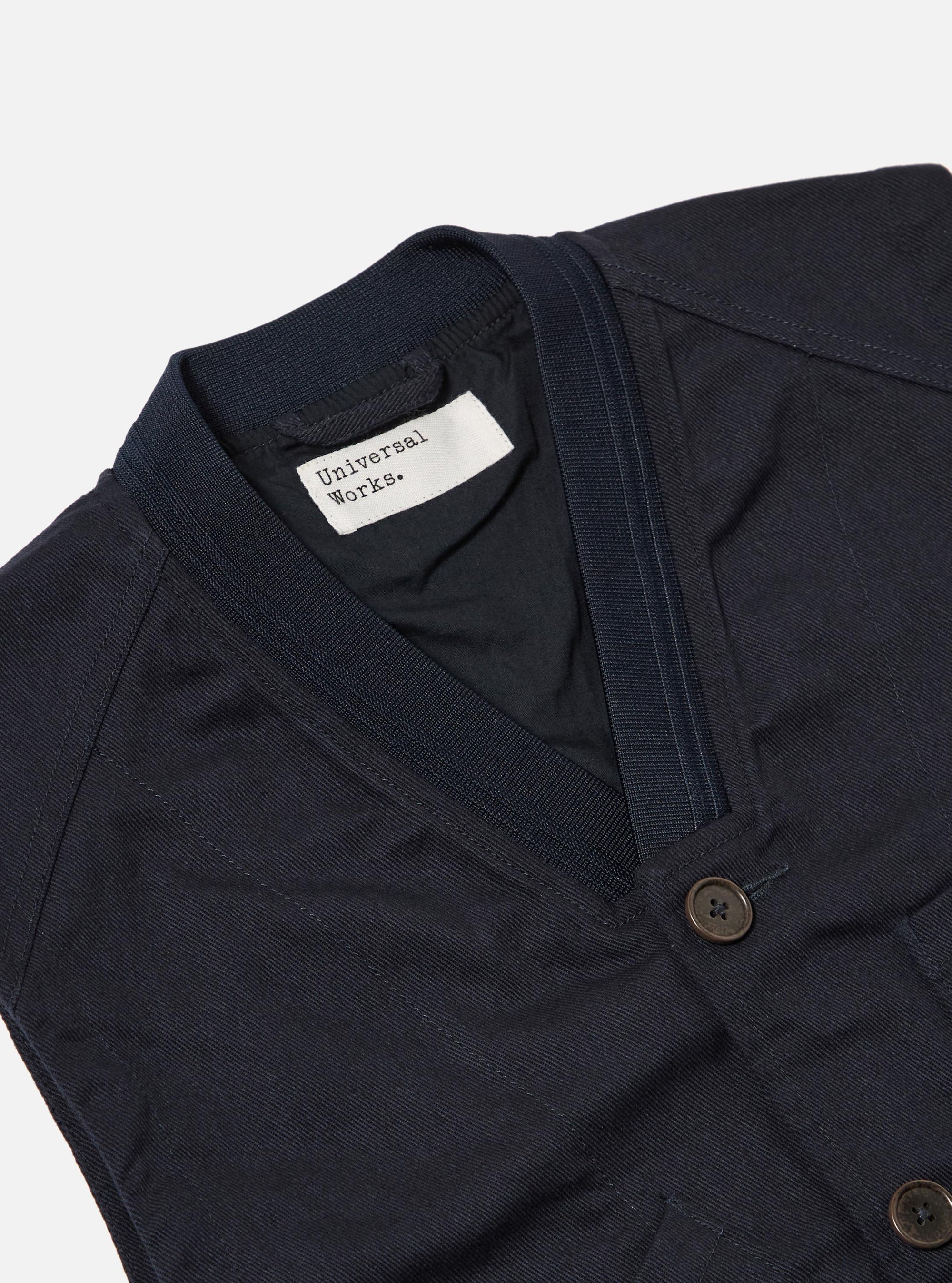 Navy Works Twill Station Waistcoat