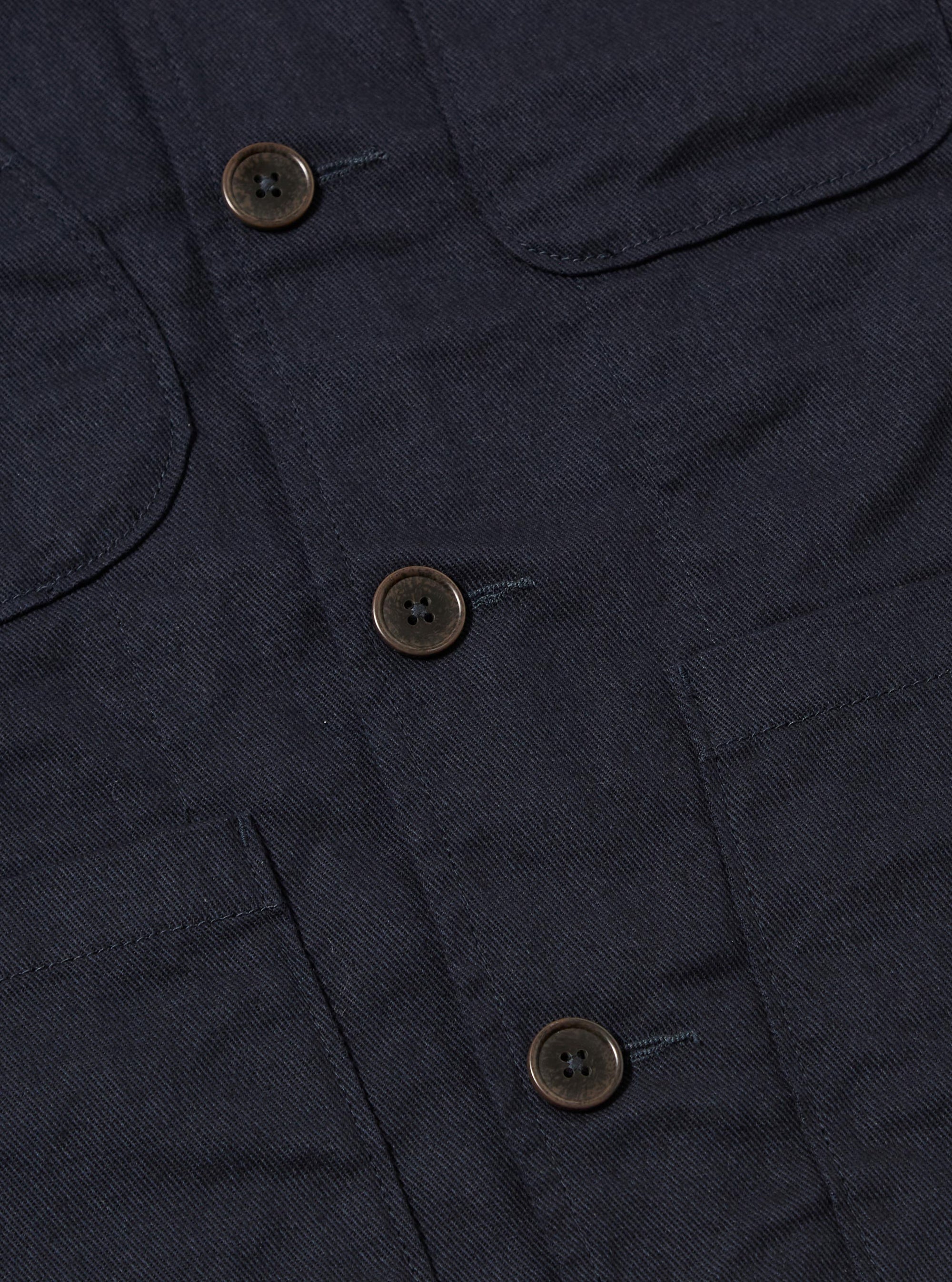 Navy Works Twill Station Waistcoat