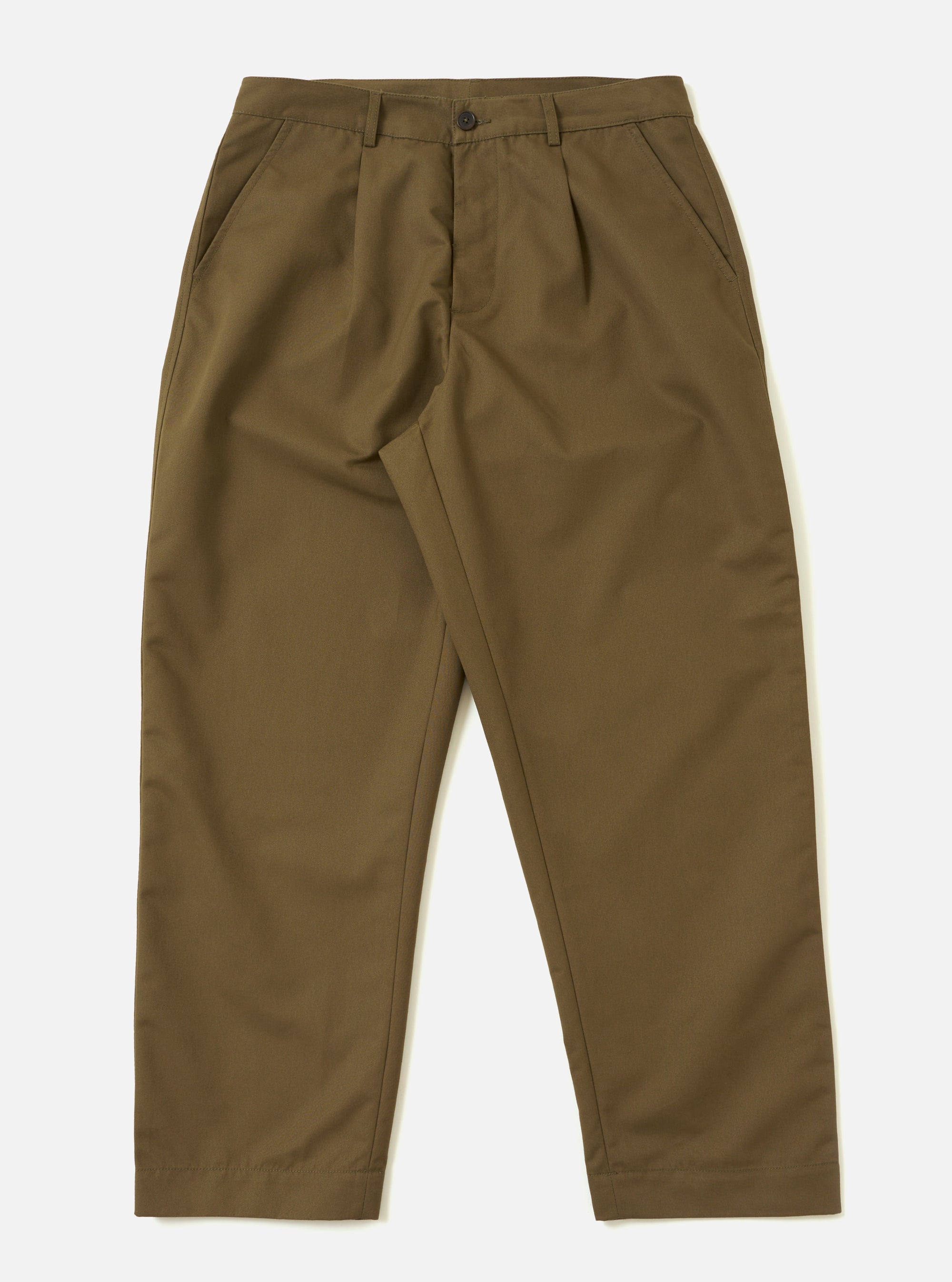Khaki Brushed Polytech Duke Pant