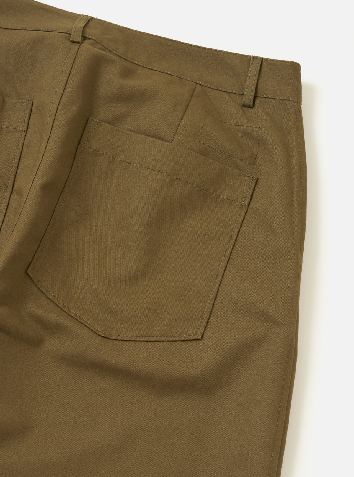 Khaki Brushed Polytech Duke Pant