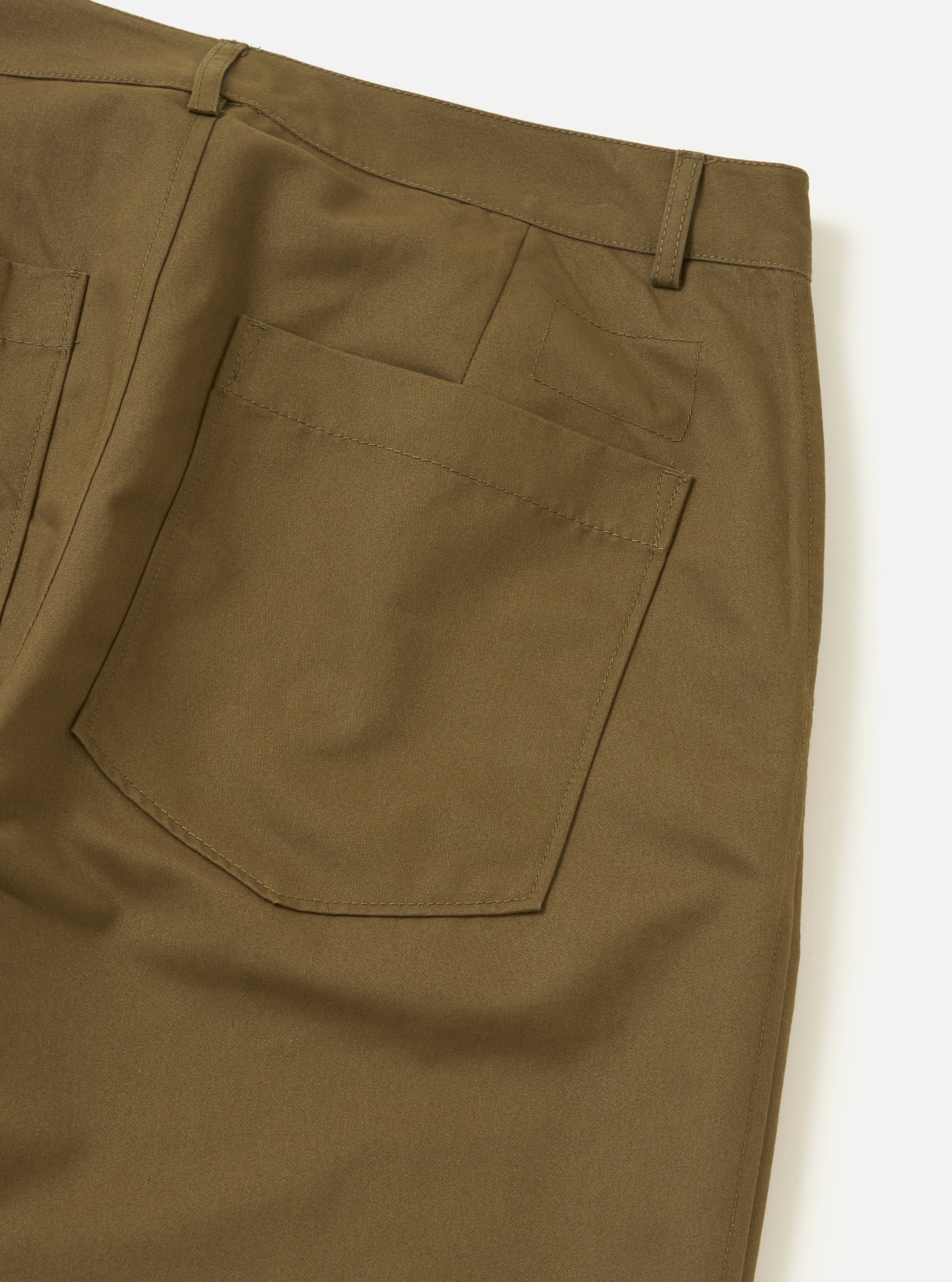 Khaki Brushed Polytech Duke Pant