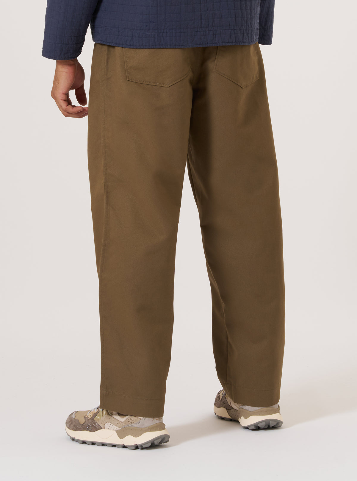 Khaki Brushed Polytech Duke Pant