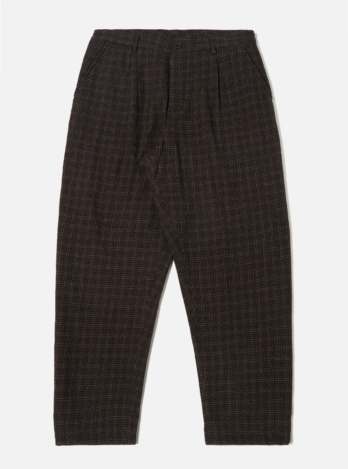 Brown Cedar Check Duke Pant