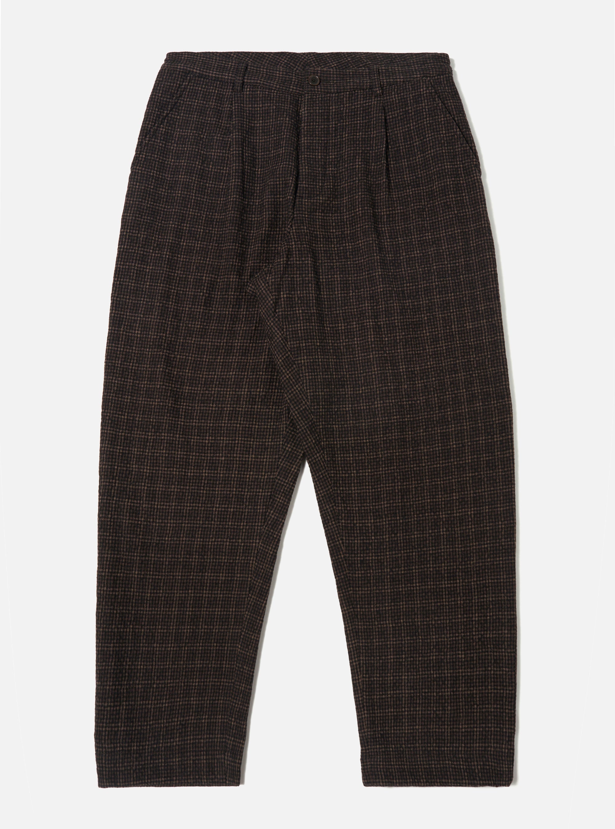 Brown Cedar Check Duke Pant