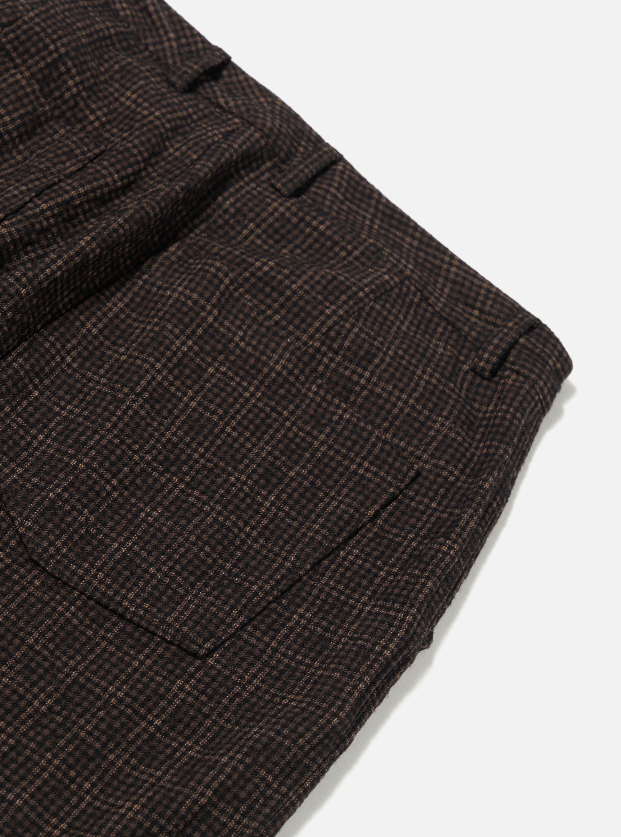 Brown Cedar Check Duke Pant