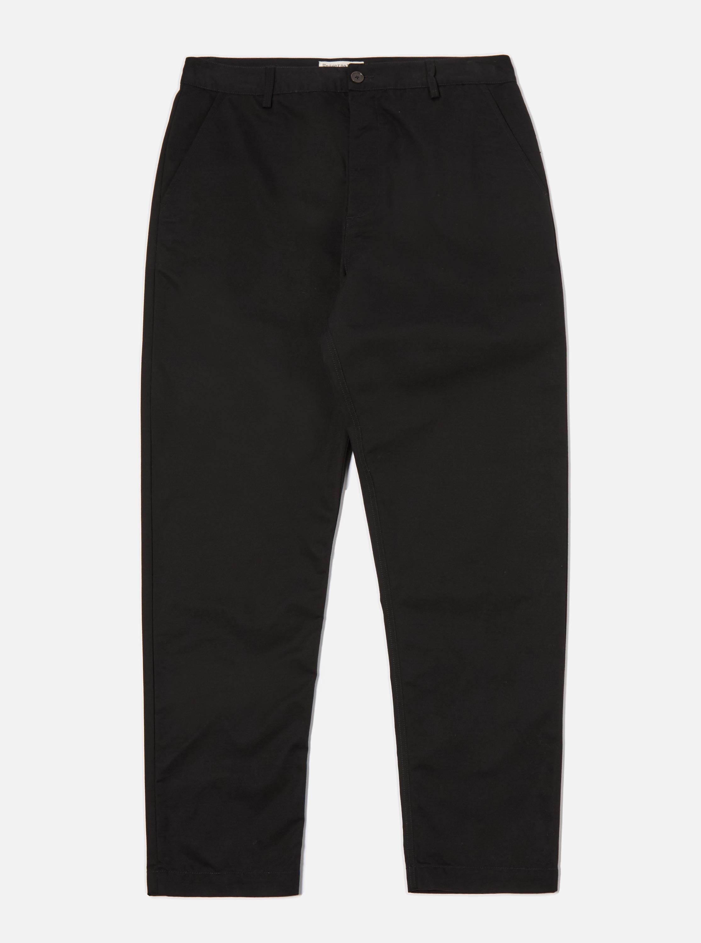 Men's Black Brushed Polytech Military Chino – Universal Works