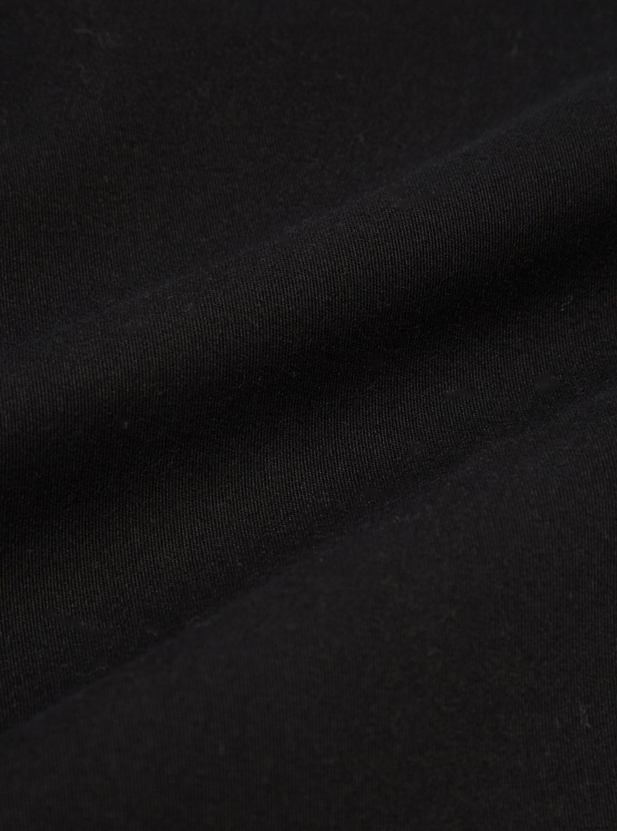 Black Brushed Polytech Military Chino