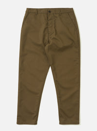 Khaki Brushed Polytech Military Chino
