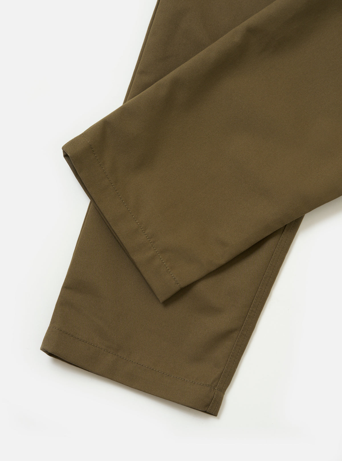 Khaki Brushed Polytech Military Chino