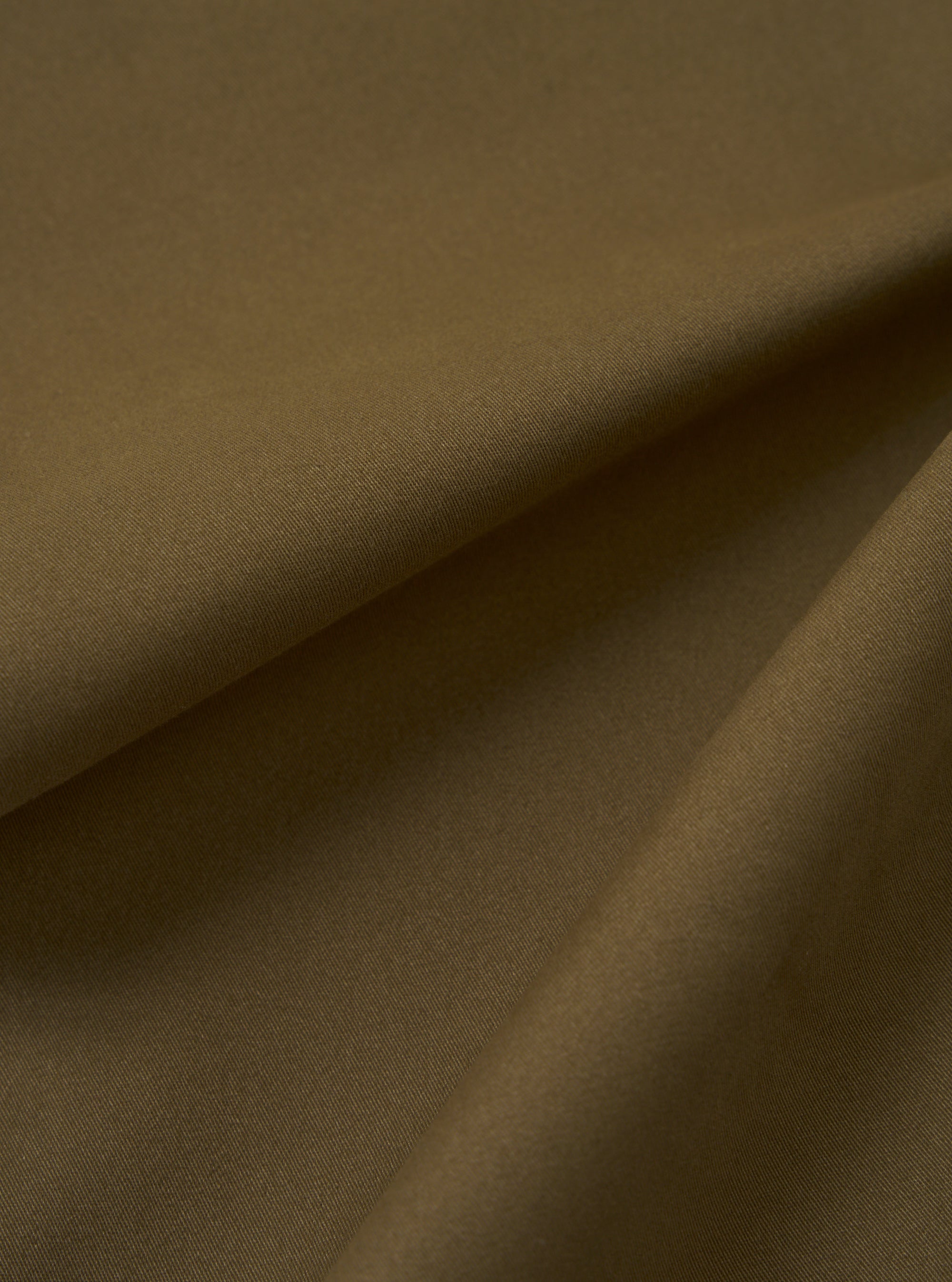 Khaki Brushed Polytech Military Chino