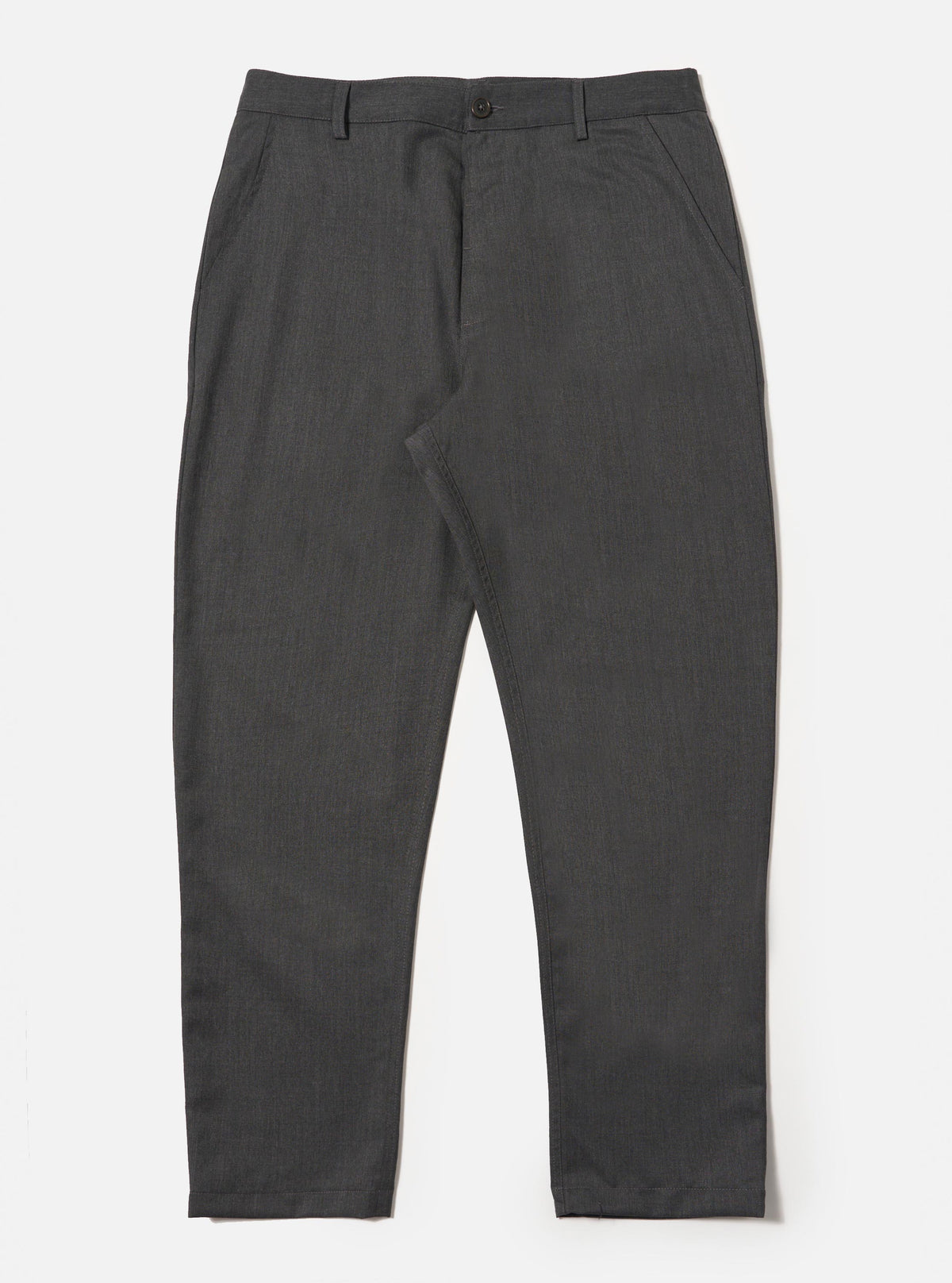 Charcoal Travel Suiting Military Chino