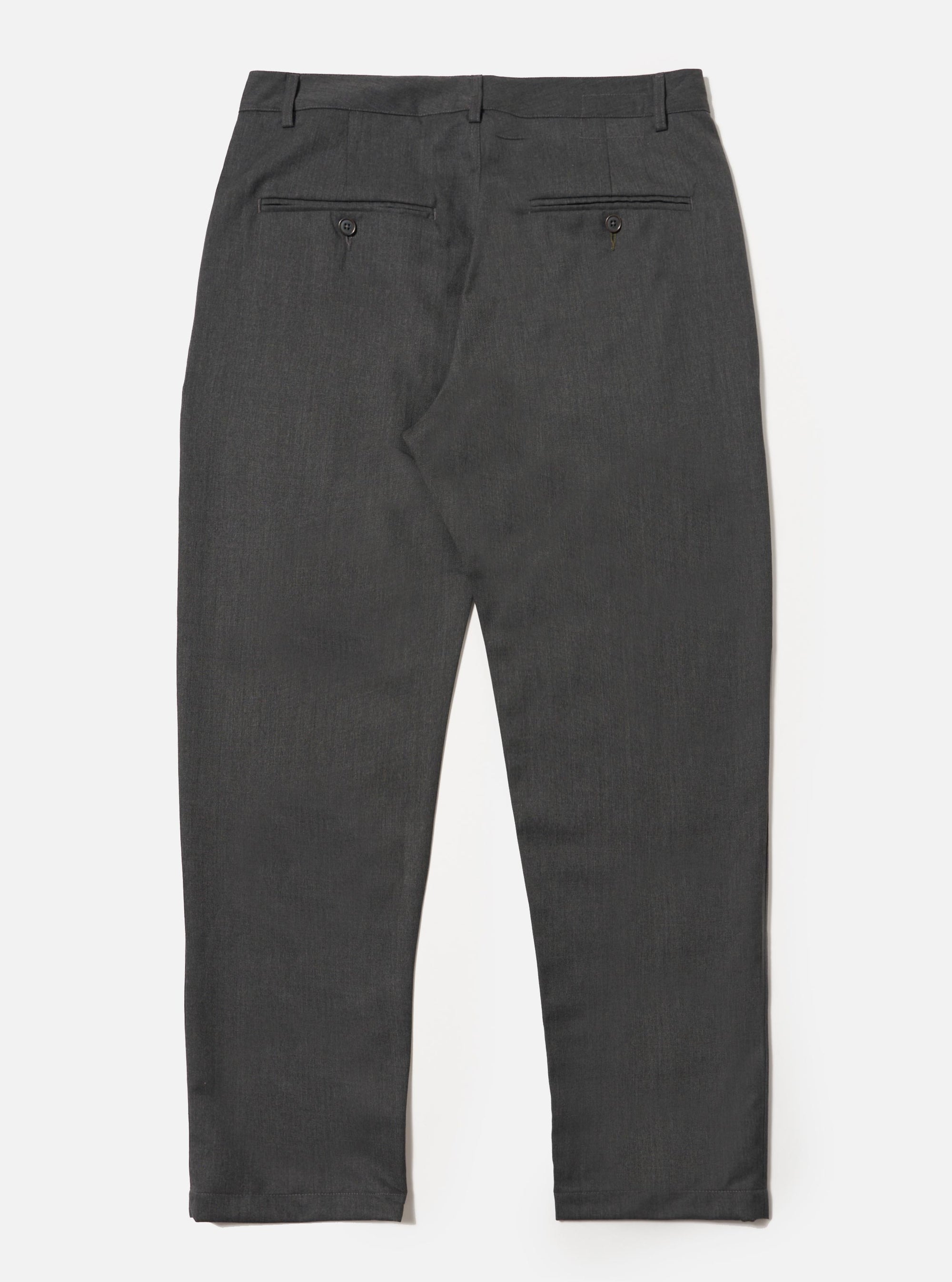 Charcoal Travel Suiting Military Chino
