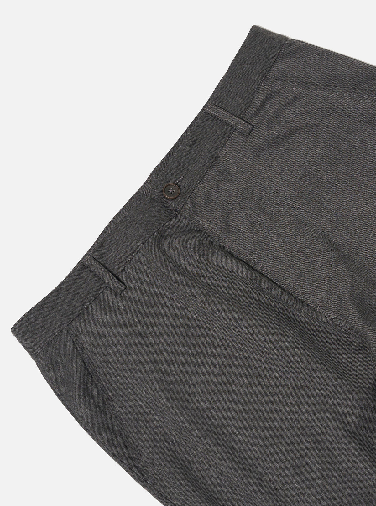 Charcoal Travel Suiting Military Chino
