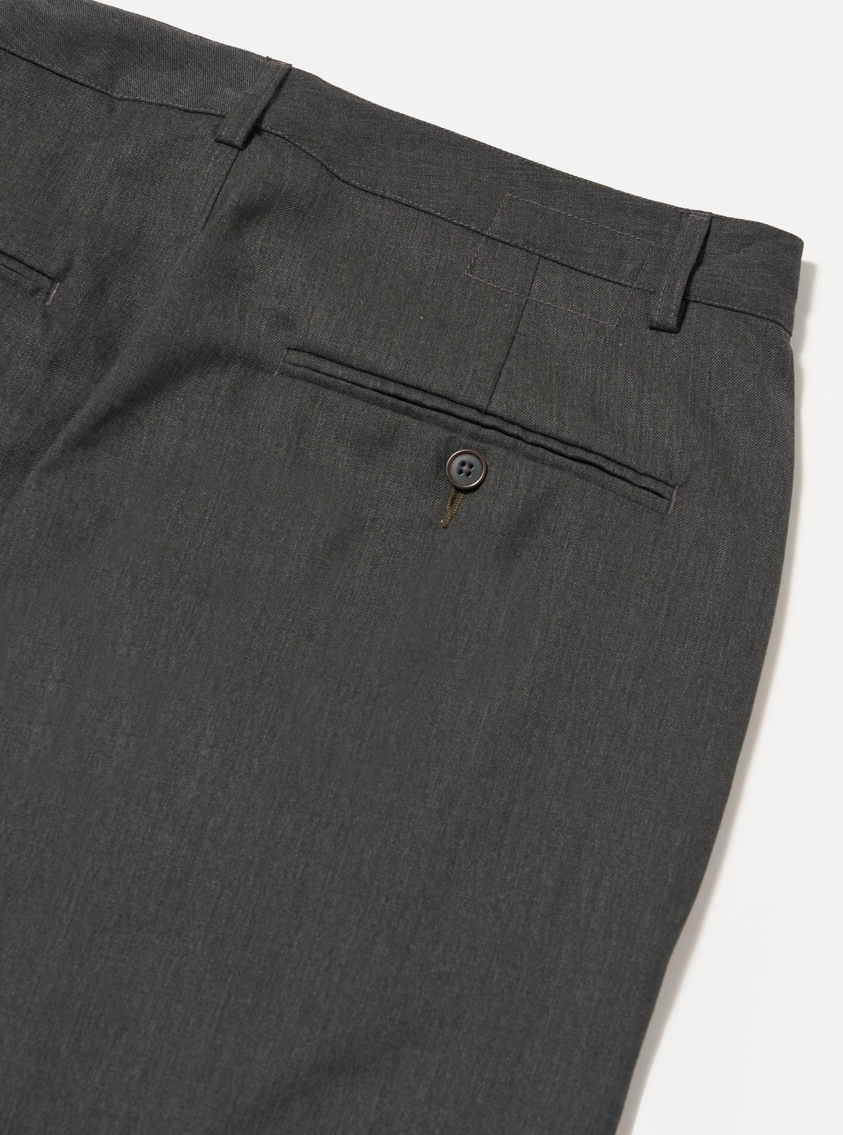 Charcoal Travel Suiting Military Chino