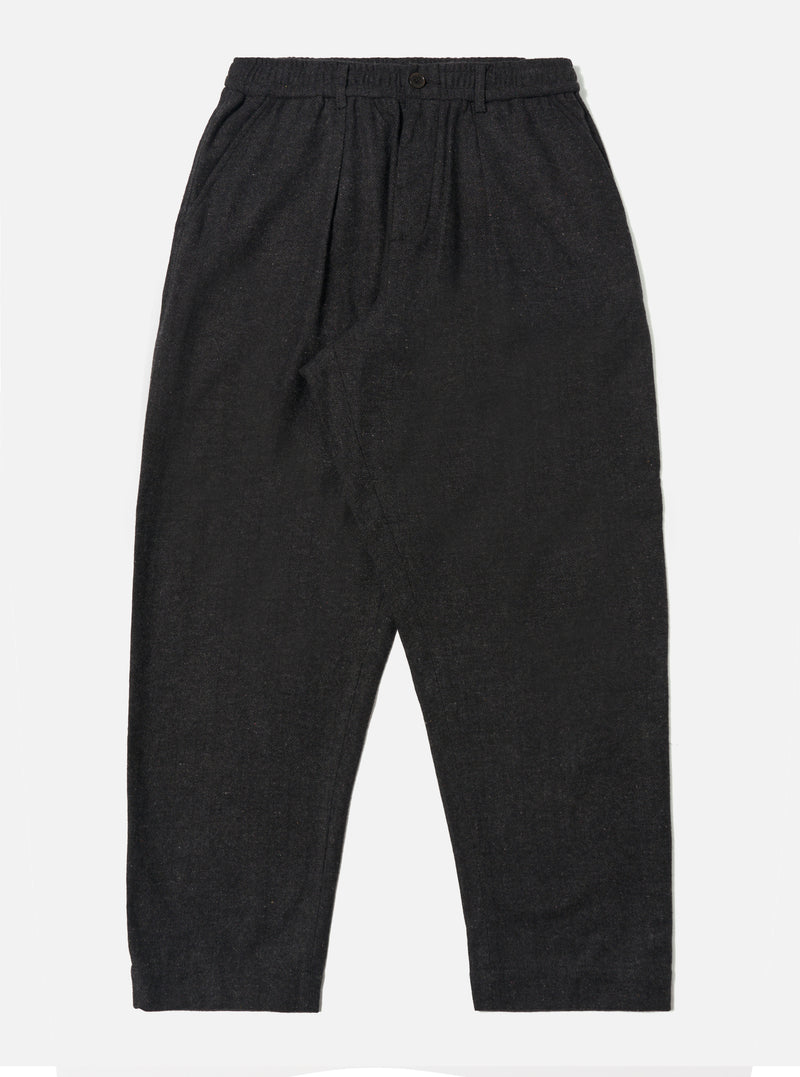 Black Salt N Pepper Tweed Oxford Pant