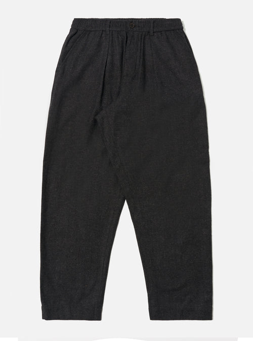 Black Salt N Pepper Tweed Oxford Pant