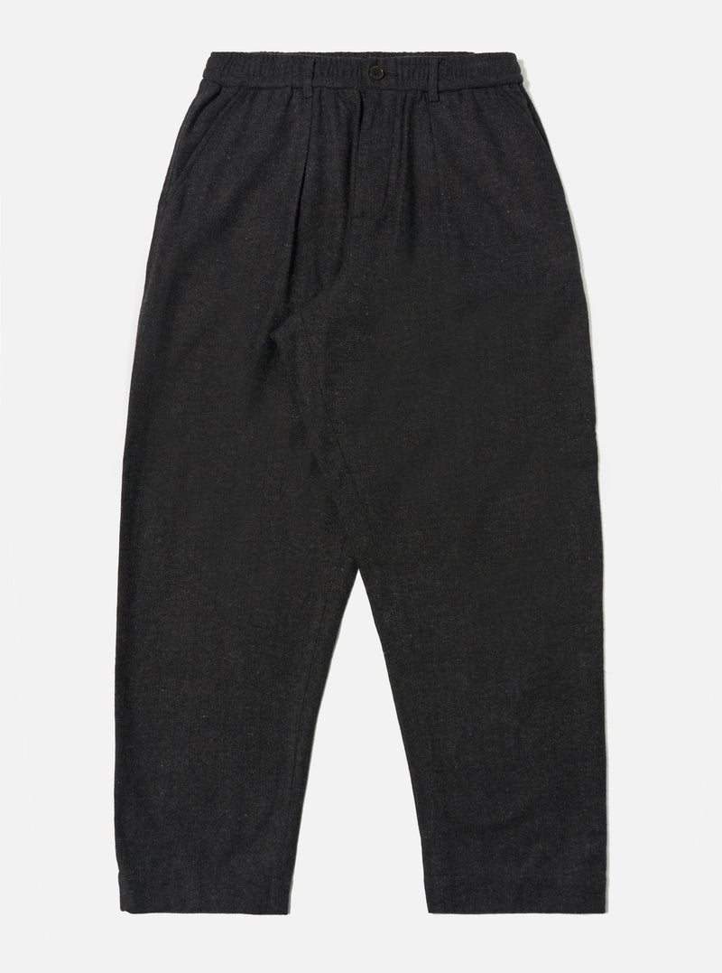 Black Salt N Pepper Tweed Oxford Pant