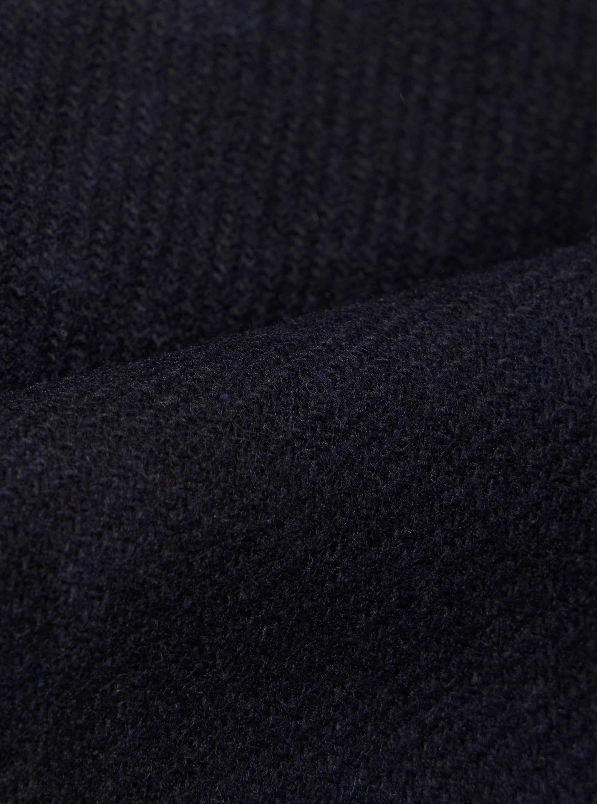Navy Flower Print Flannel Super Chino