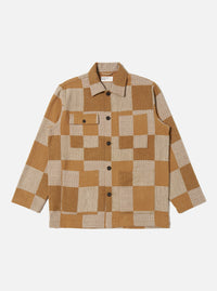 Brown Japanese Patchwork Dockside Jacket