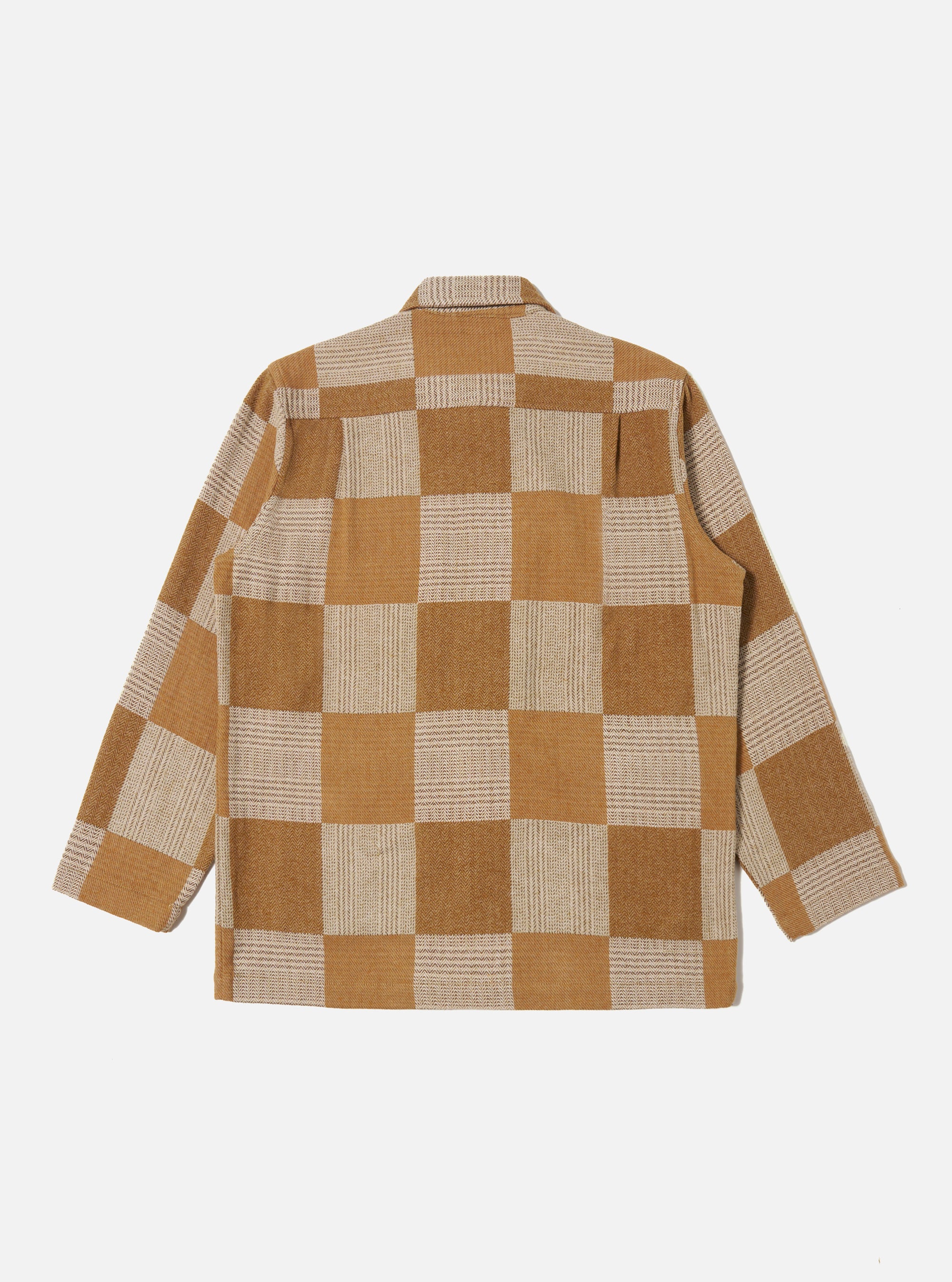 Brown Japanese Patchwork Dockside Jacket