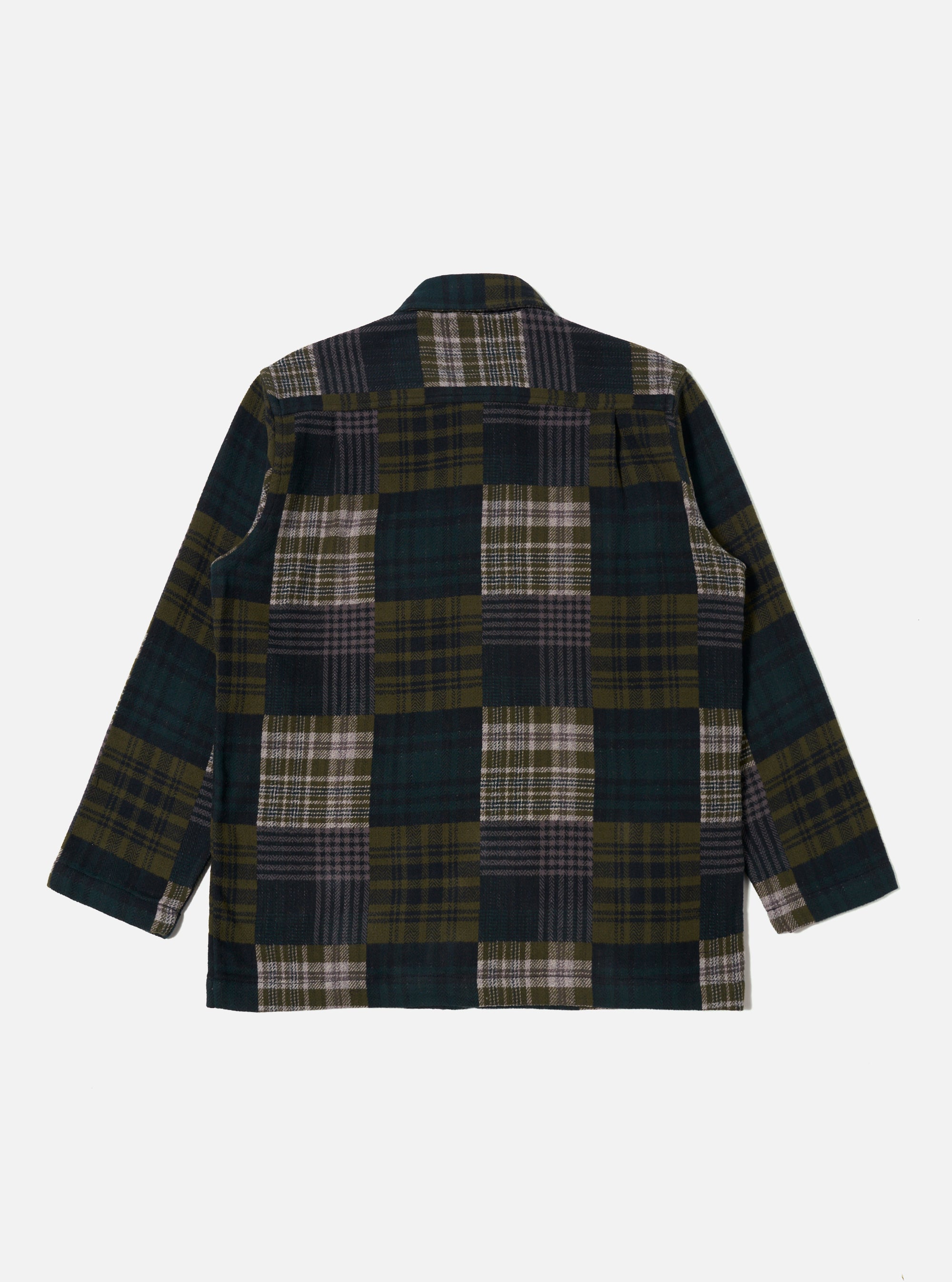 Green Japanese Patchwork Dockside Jacket