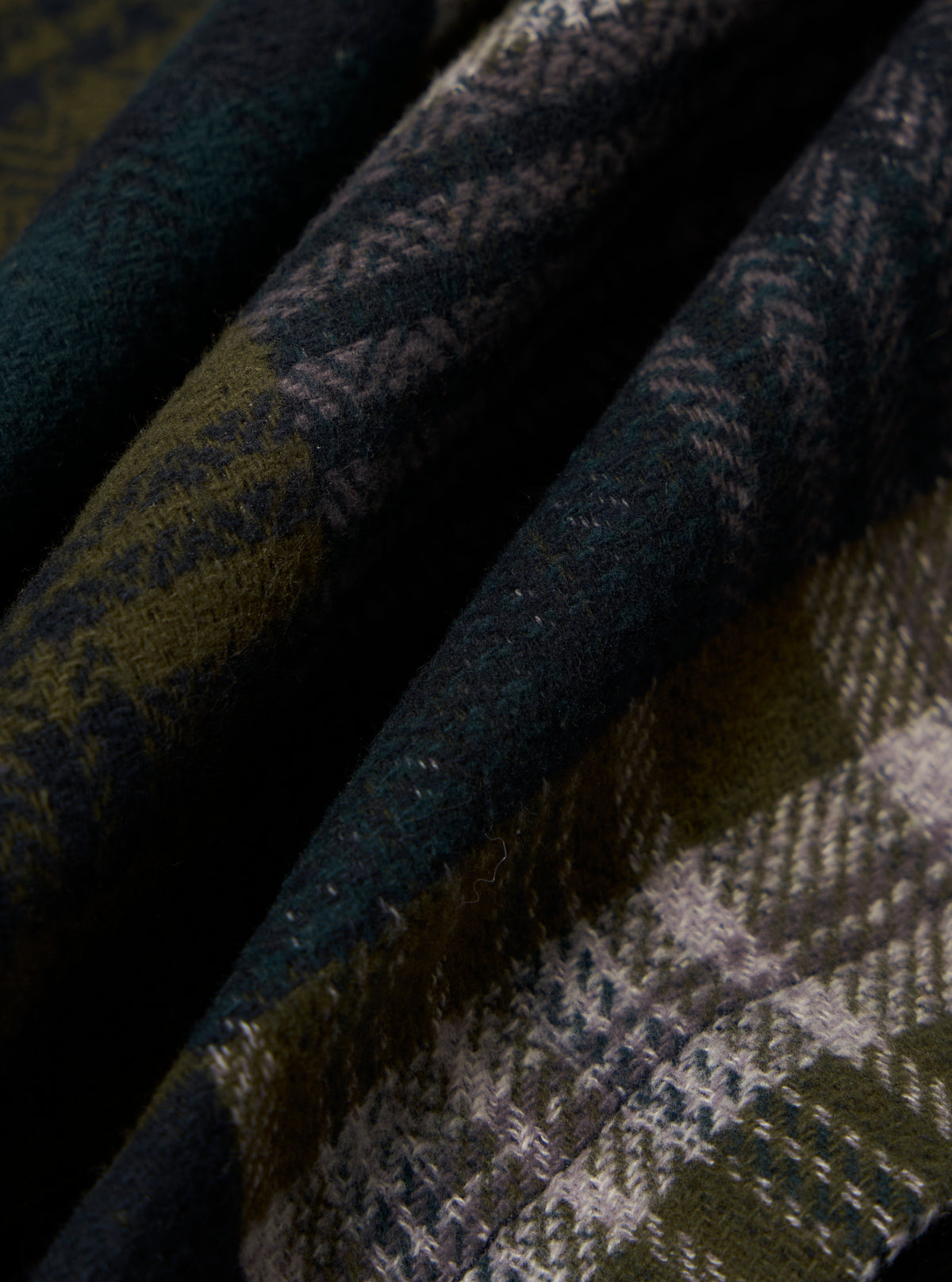 Green Japanese Patchwork Dockside Jacket