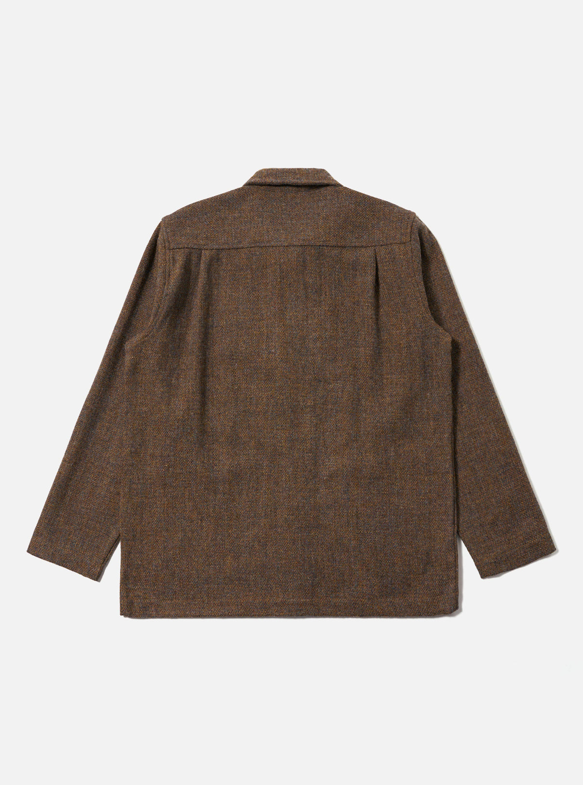 Gold Harris Tweed Plaid Easy Jacket