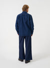 Indigo Work Denim Fatigue Shirt