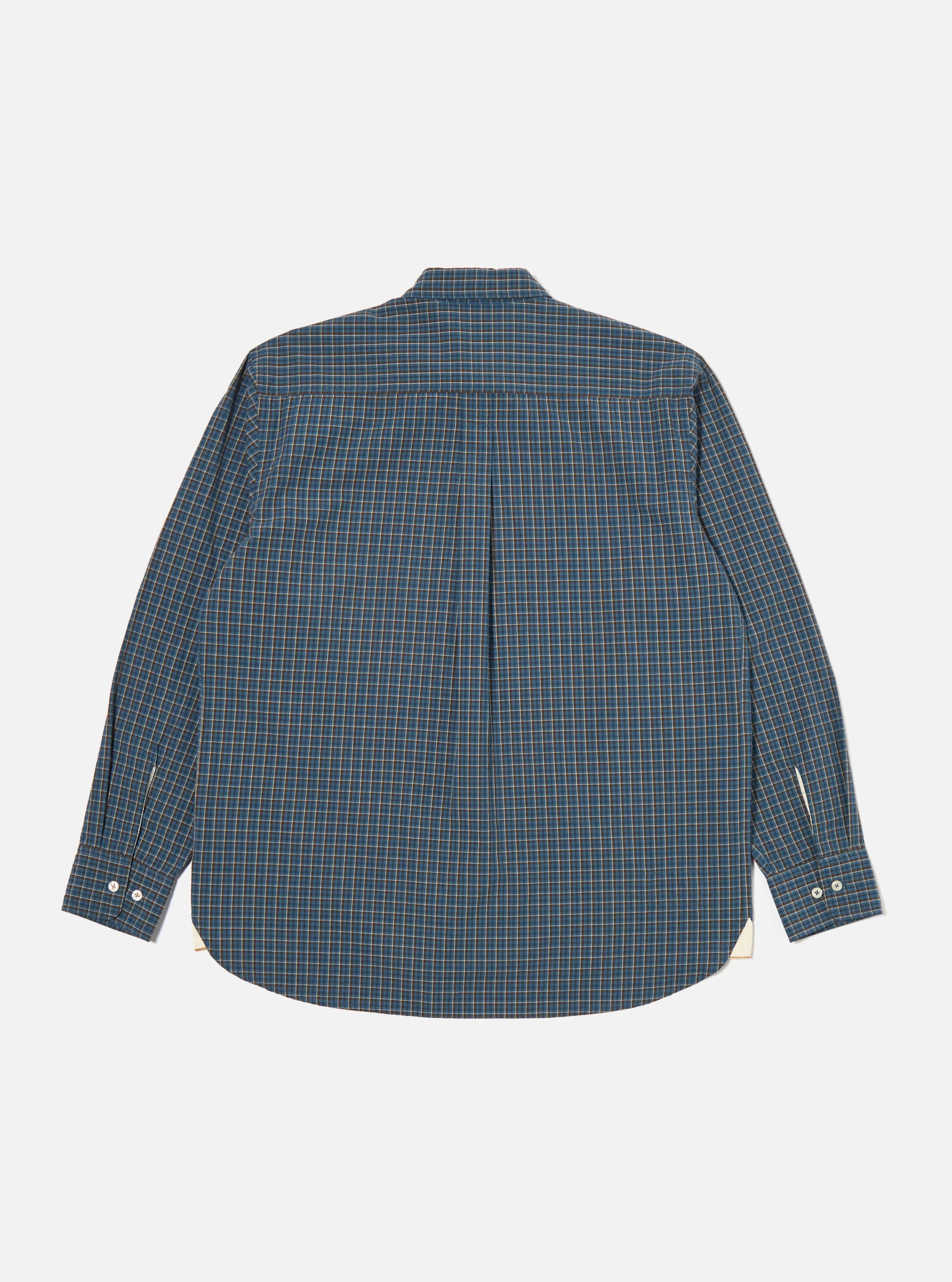 Blue Shiro Check Lazy Day Shirt