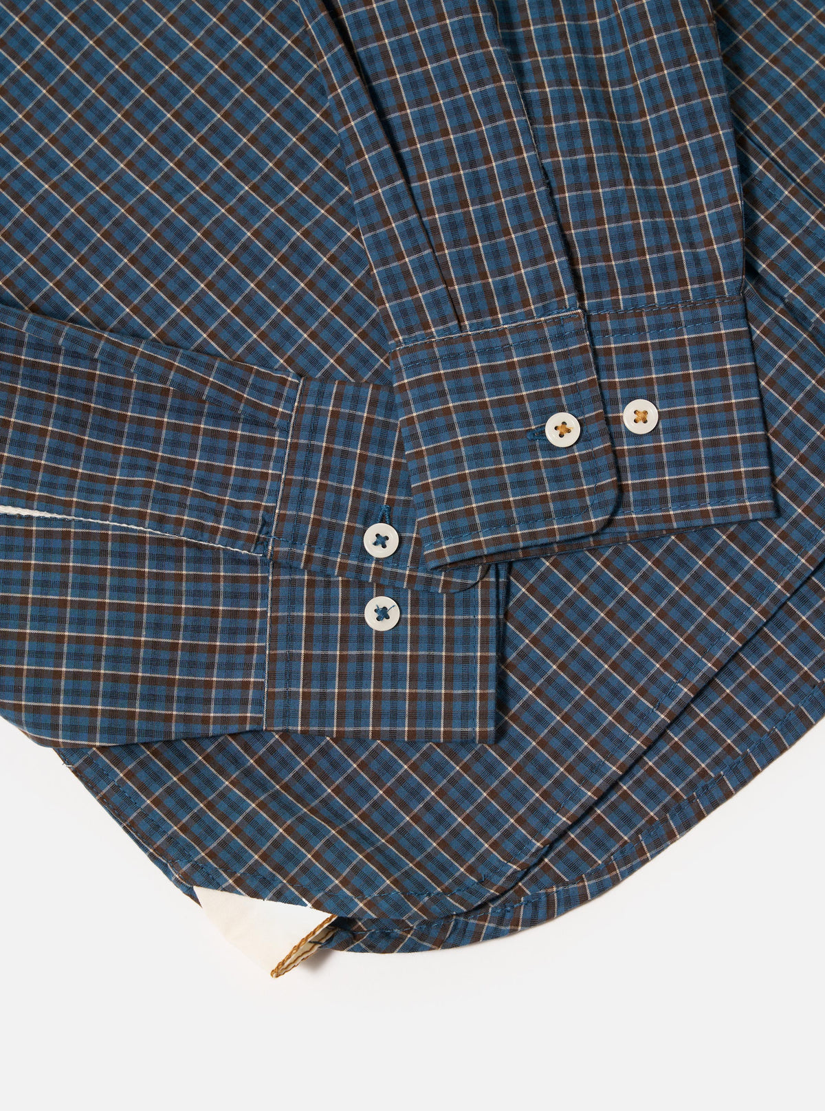 Blue Shiro Check Lazy Day Shirt