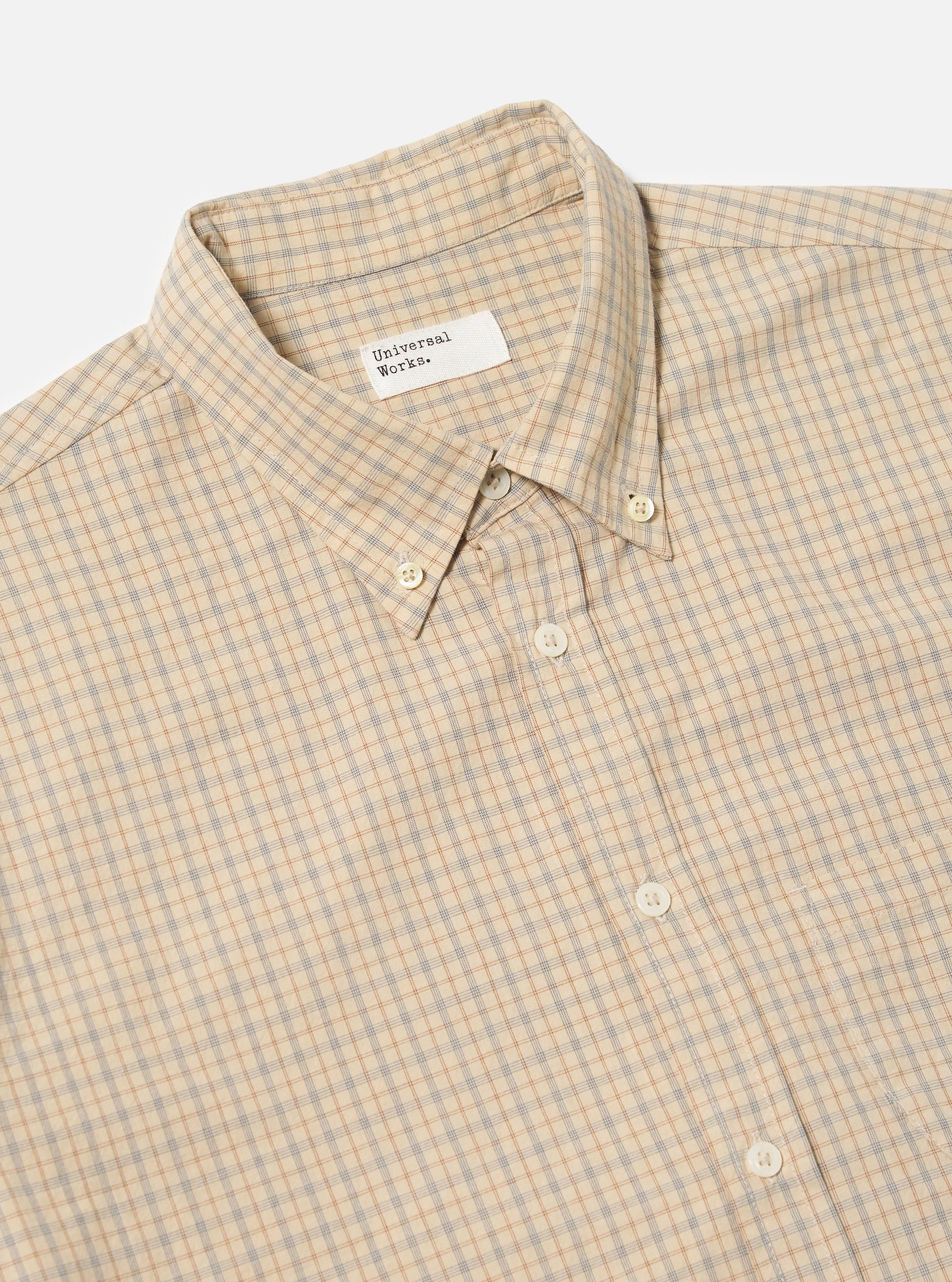 Fawn Shiro Check Lazy Day Shirt