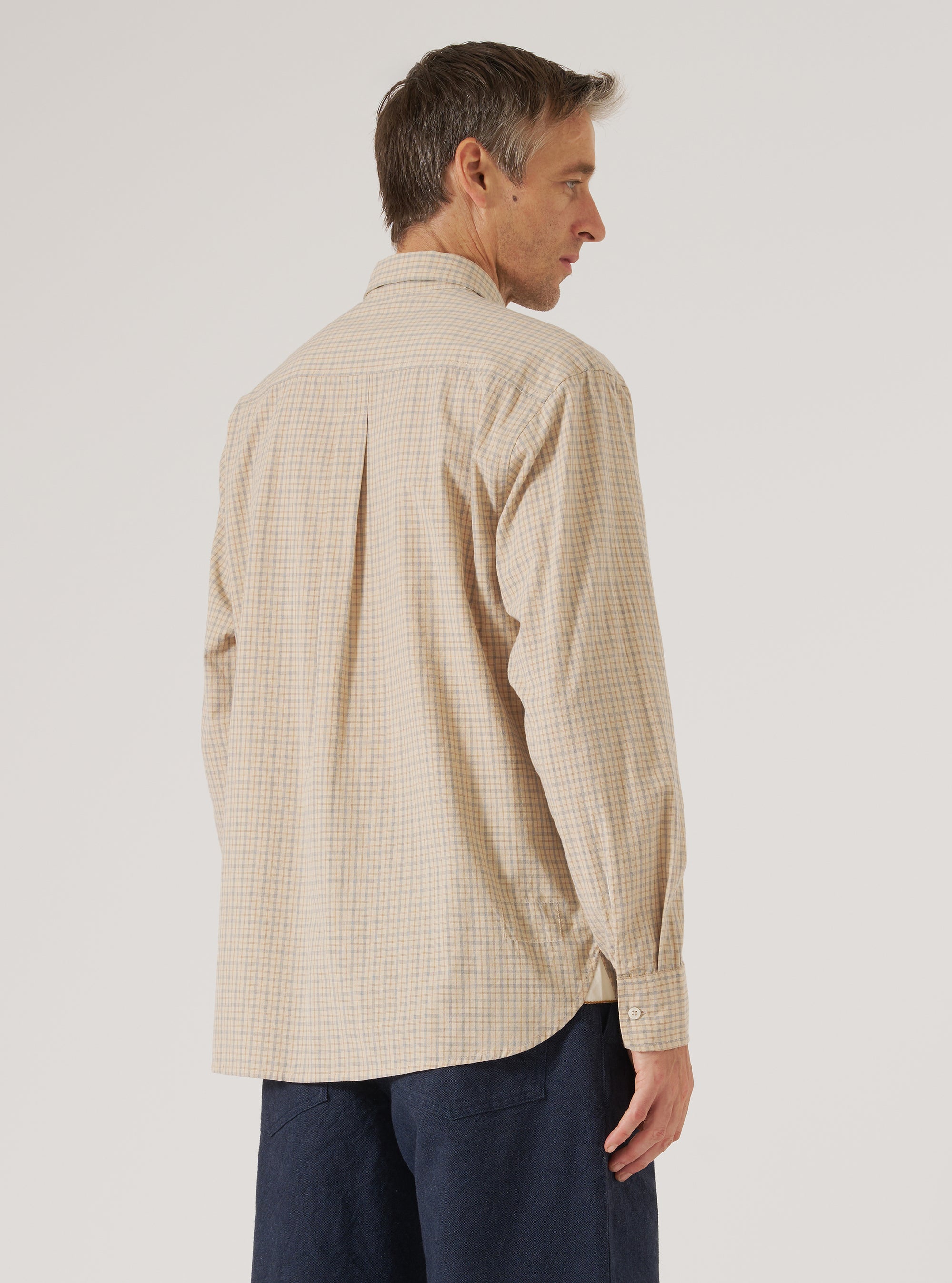 Fawn Shiro Check Lazy Day Shirt