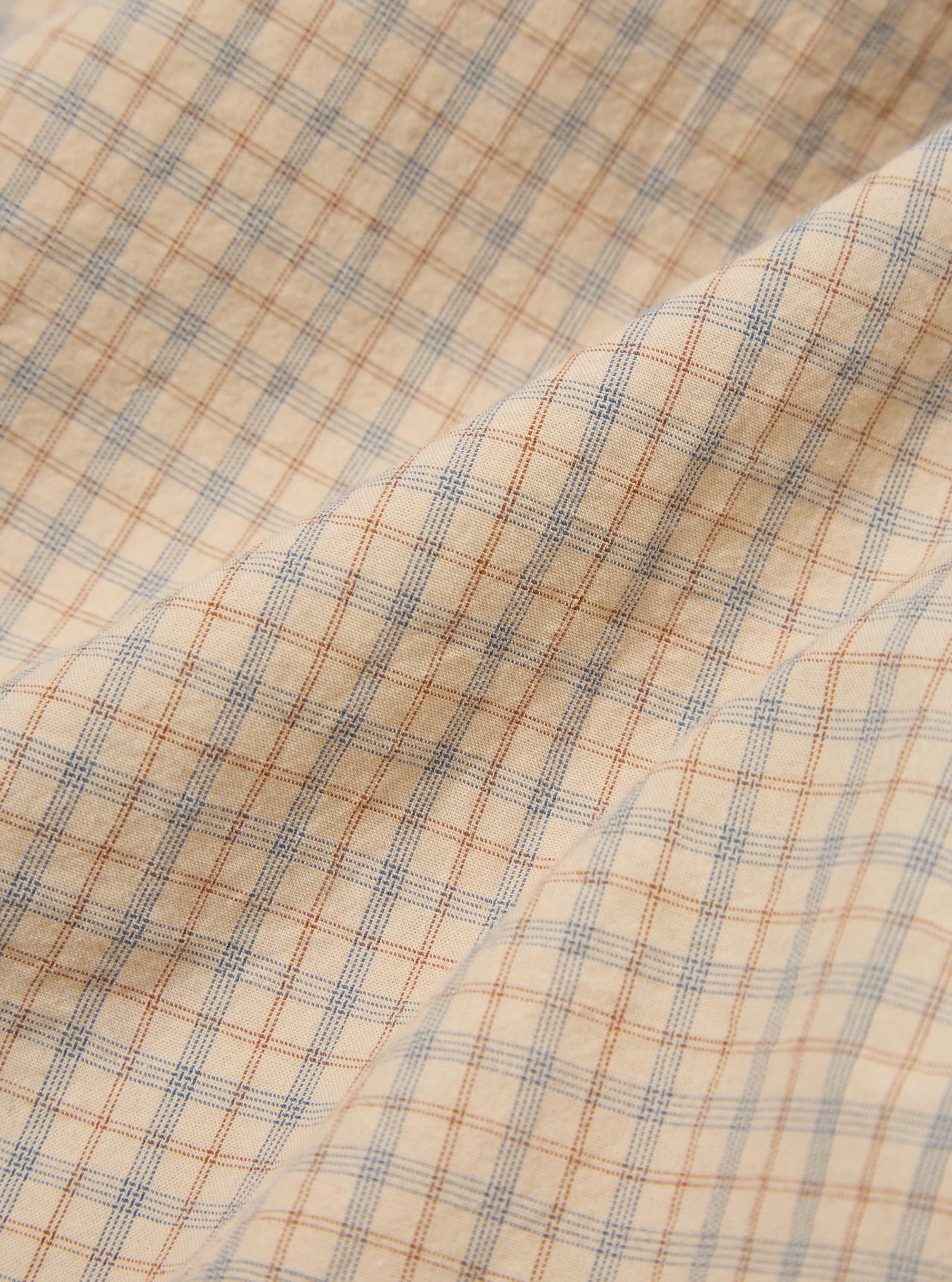 Fawn Shiro Check Lazy Day Shirt