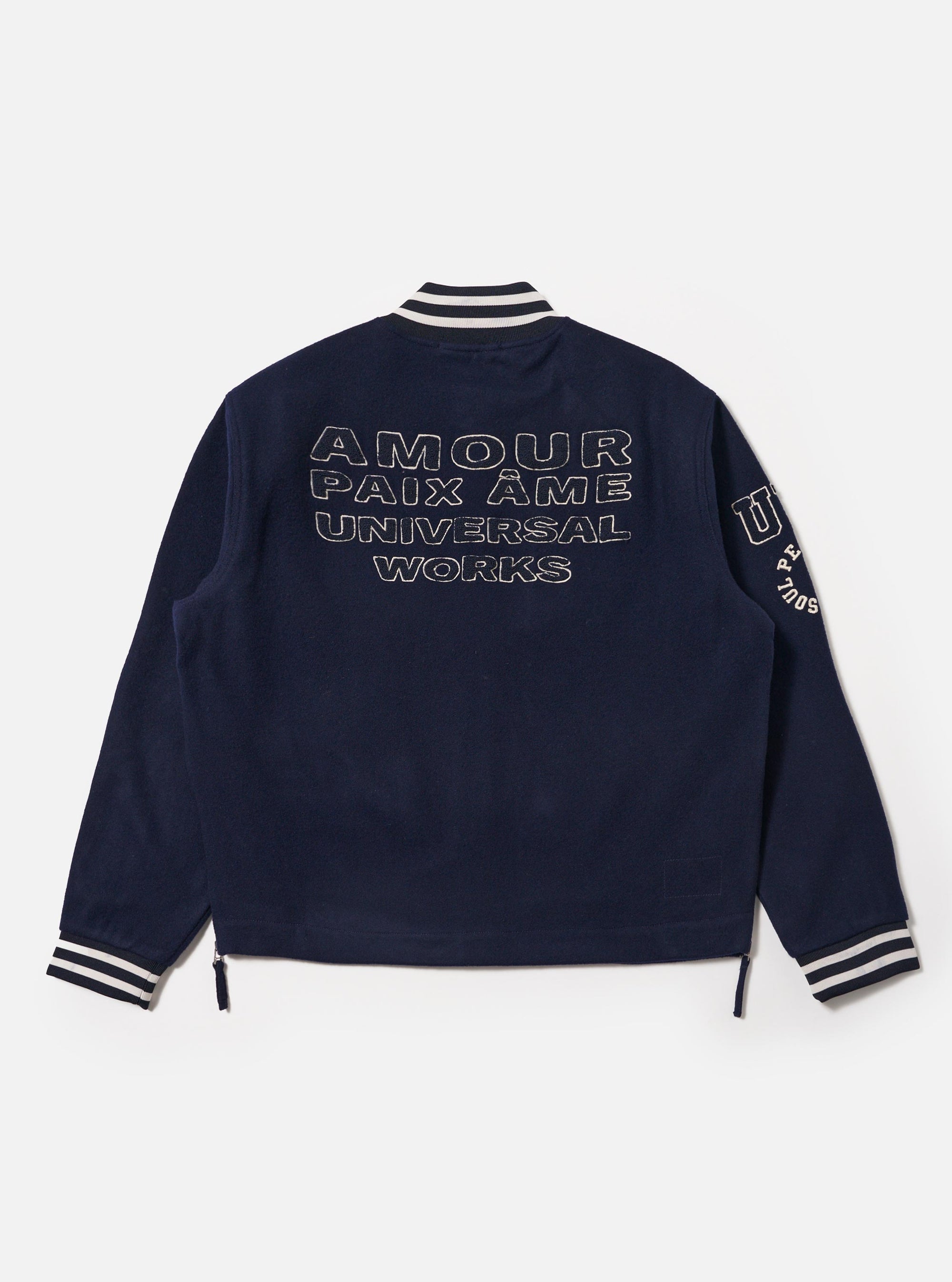 Navy Mowbray Newark Bomber Jacket