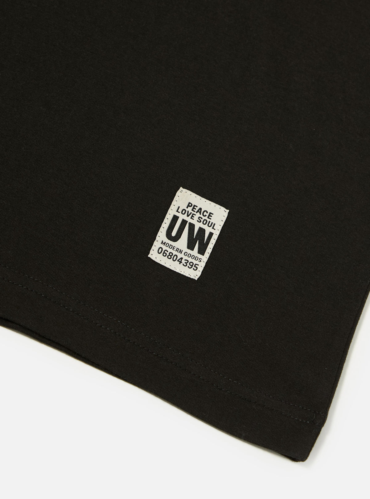 Black Single Jersey Core Tee