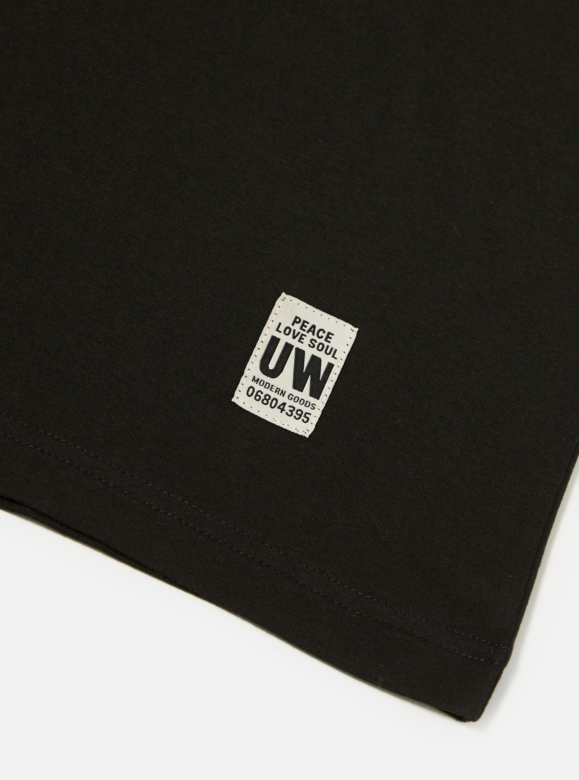Black Single Jersey Core Tee