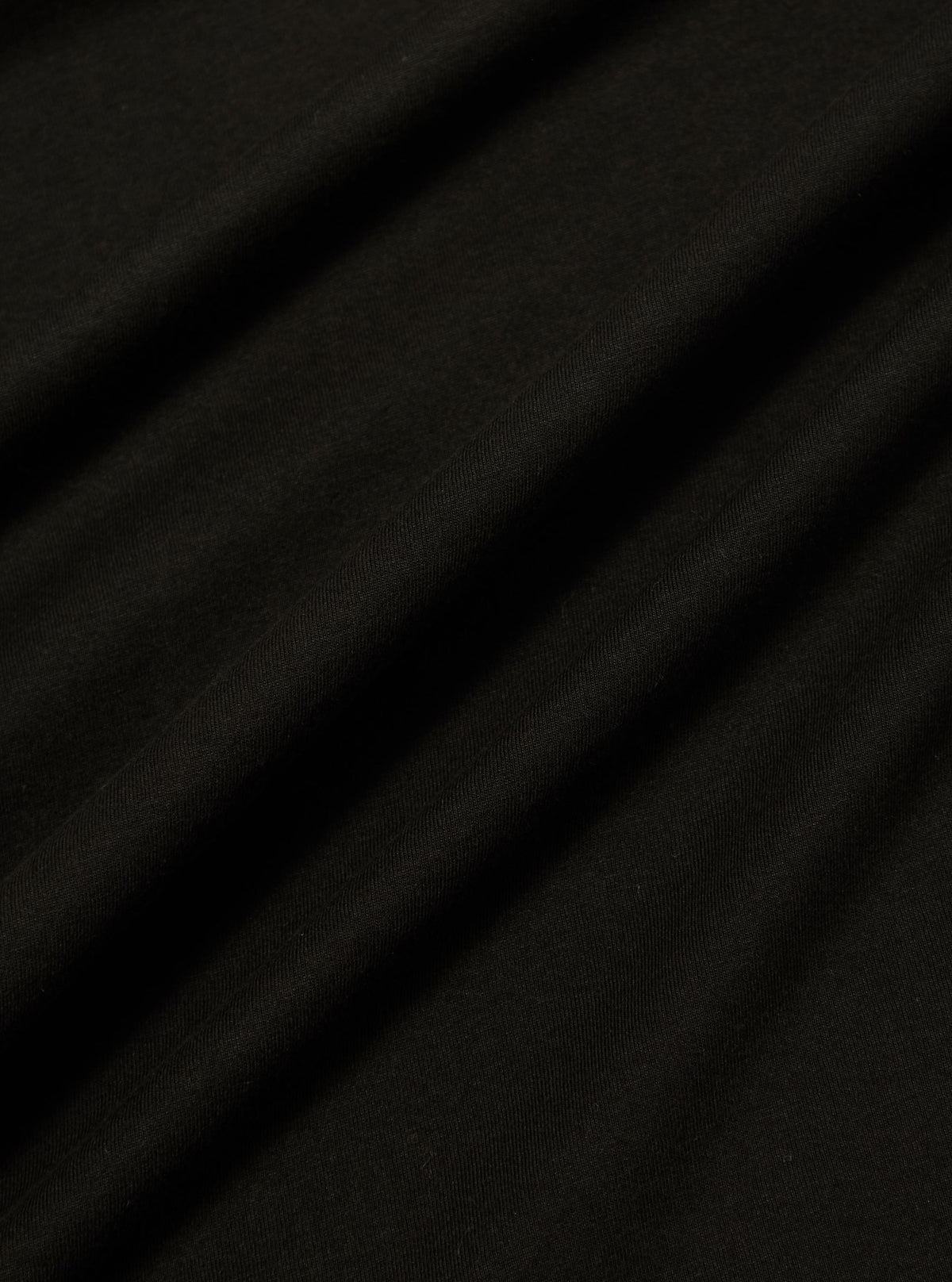 Black Single Jersey Core Tee