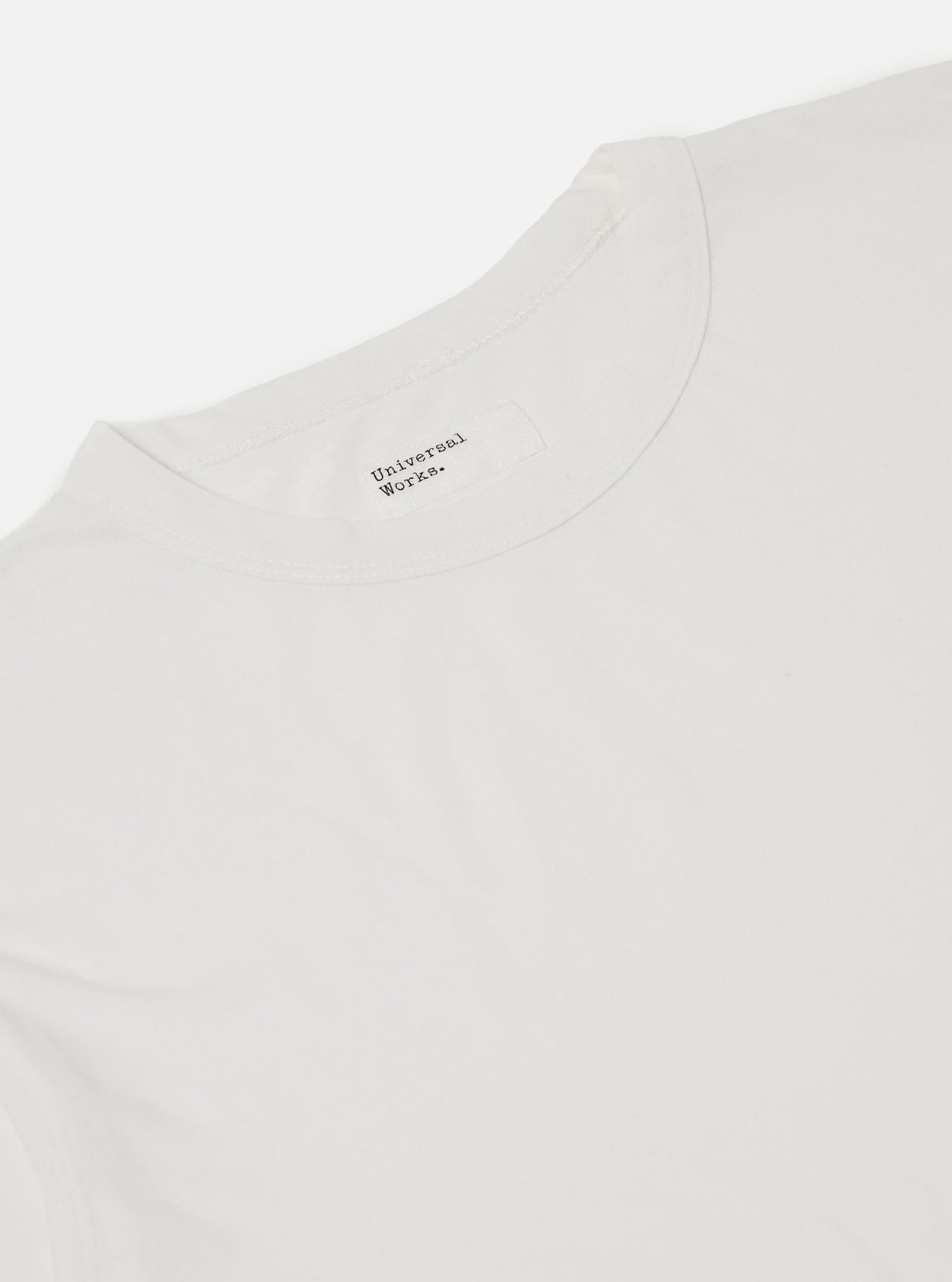 Ecru Single Jersey Core Tee