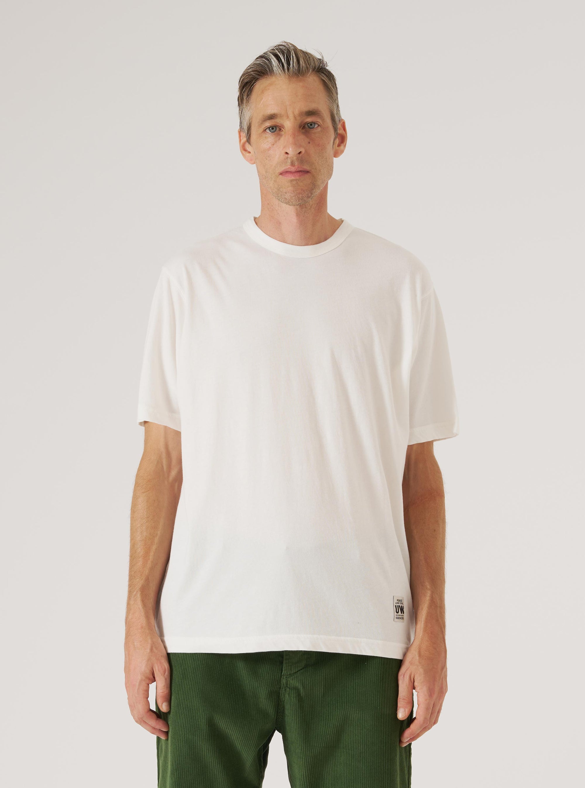 Ecru Single Jersey Core Tee