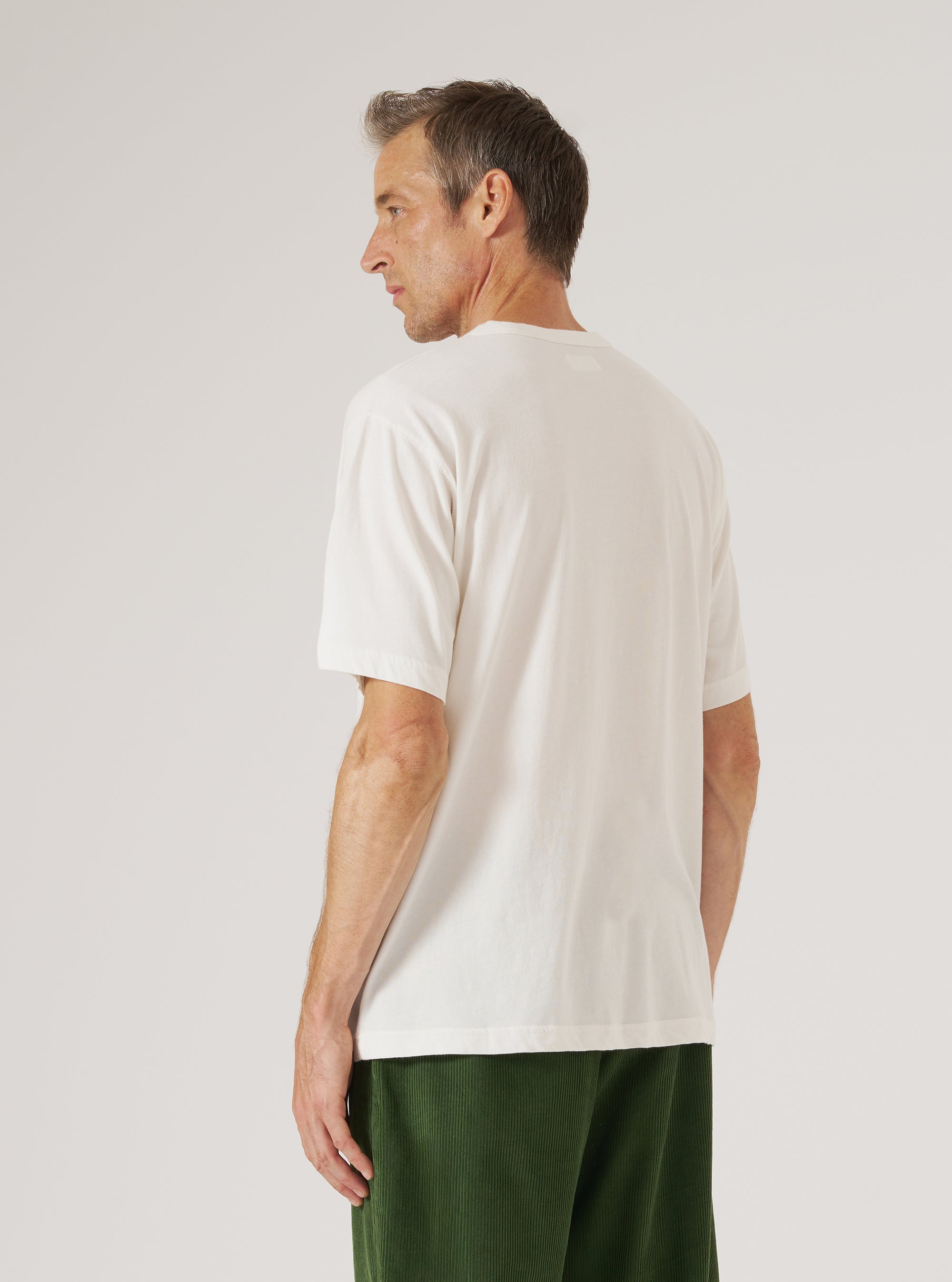 Ecru Single Jersey Core Tee