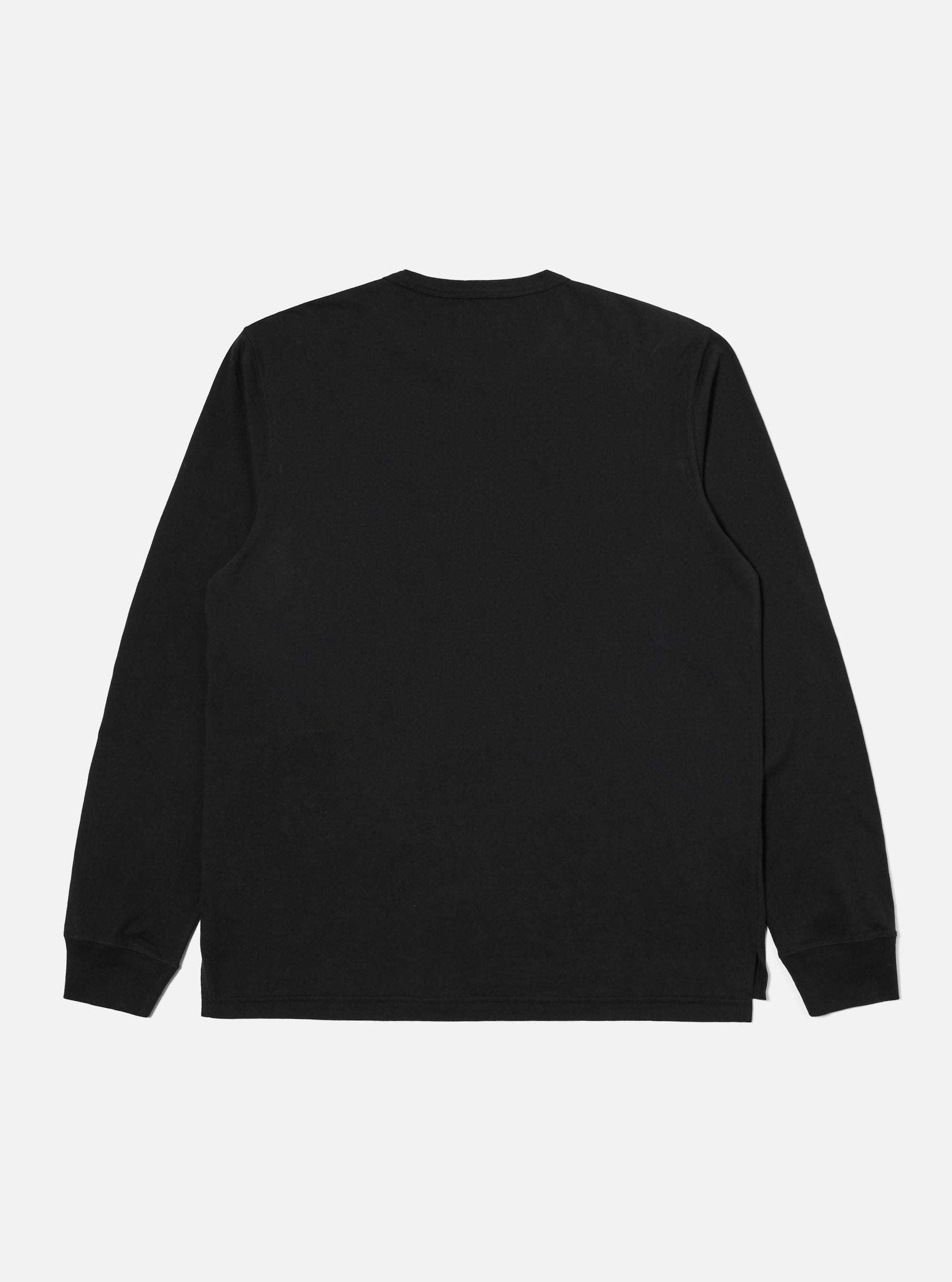 Black Single Jersey L/S Core Tee