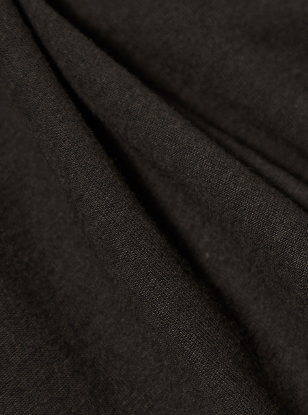 Black Single Jersey L/S Core Tee